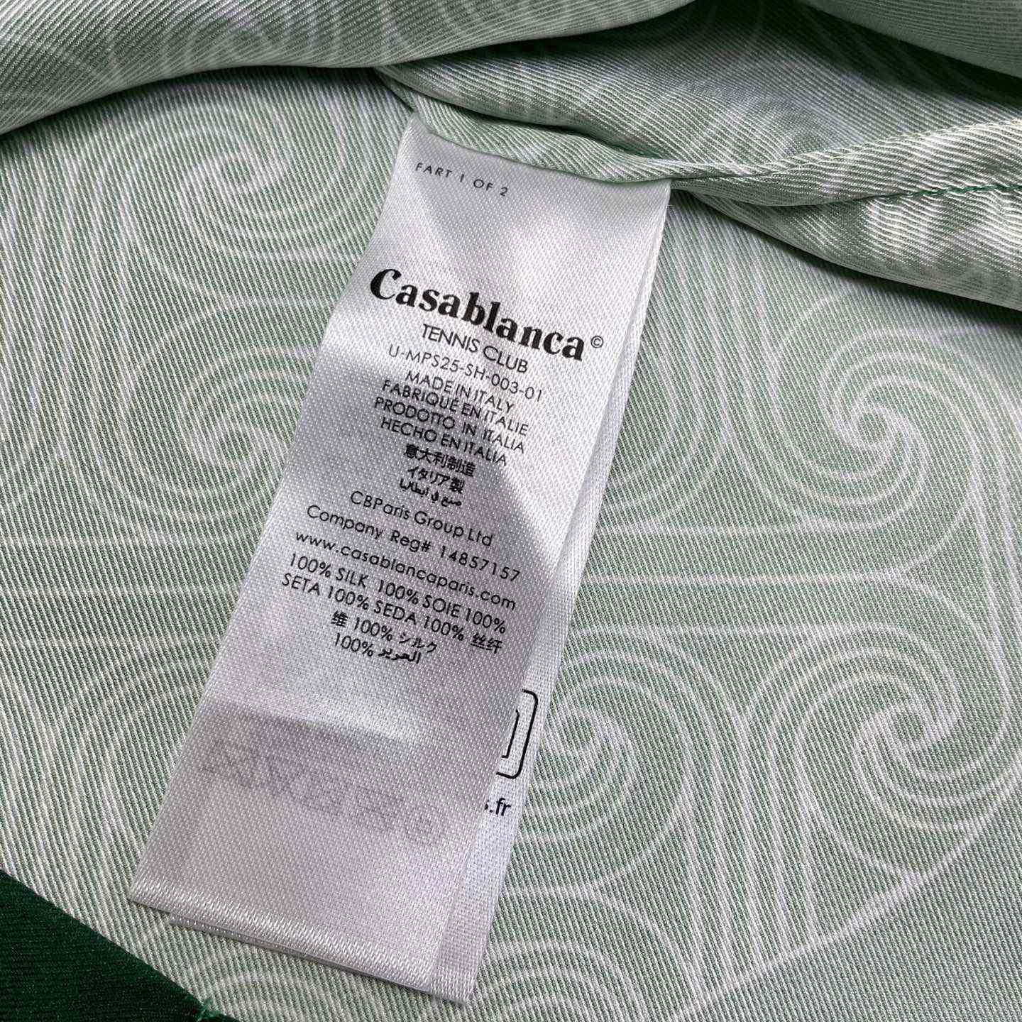 Casablanca Column-monogram Shirt  CA3518 - DesignerGu