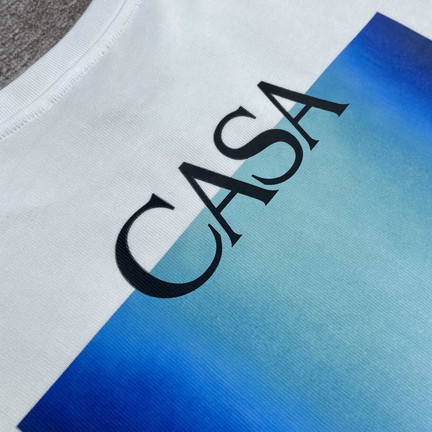 Casablanca Gradient Casa Logo T-Shirt   C986 - DesignerGu