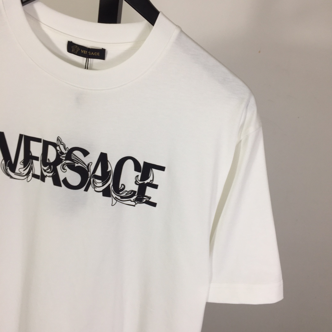 Versace Cotton T-shirt  - DesignerGu