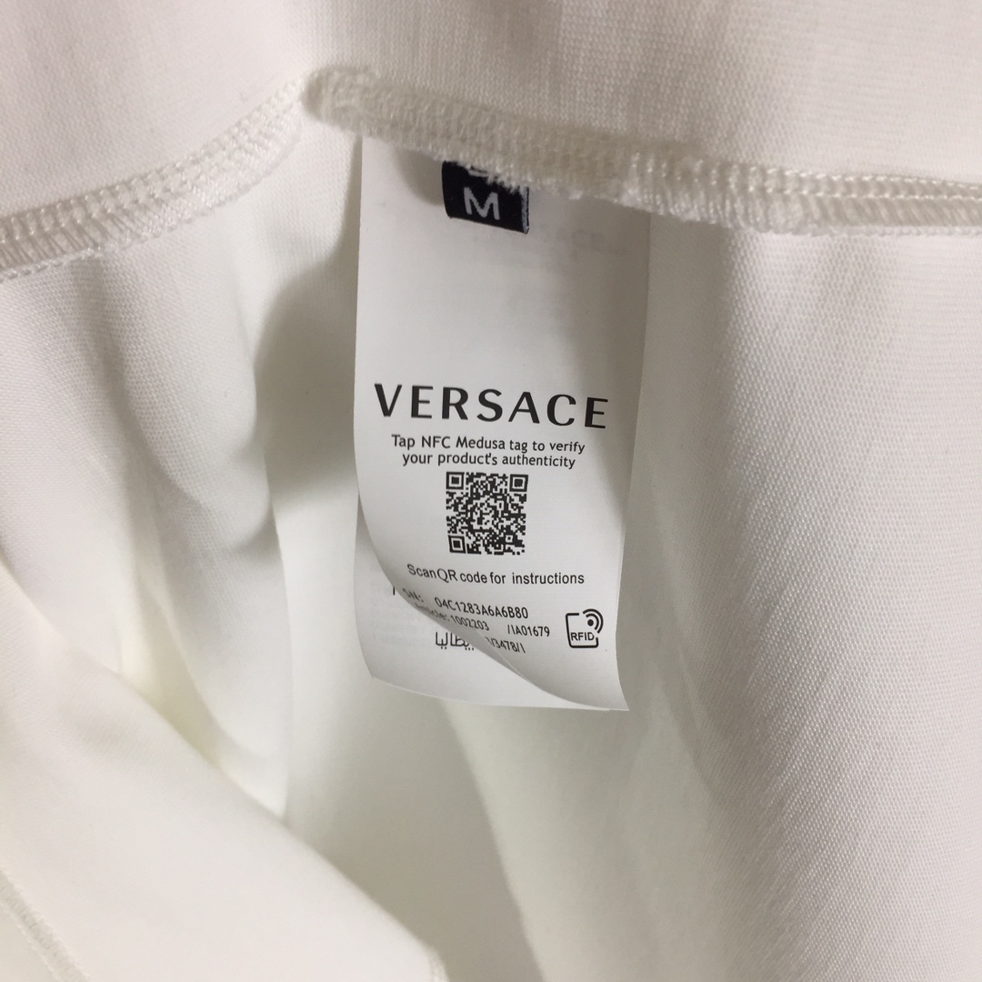 Versace Cotton T-shirt  - DesignerGu