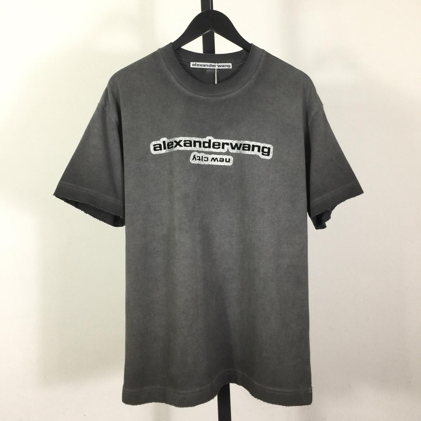 Alexander Wang Cotton T-Shirt     - DesignerGu