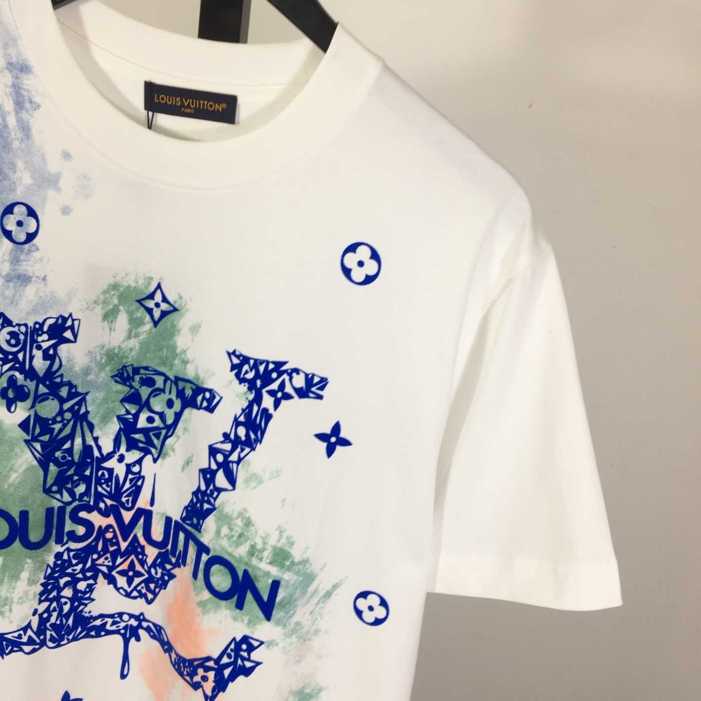 Louis Vuitton Tie - Dyed Cotton T-Shirt     - DesignerGu