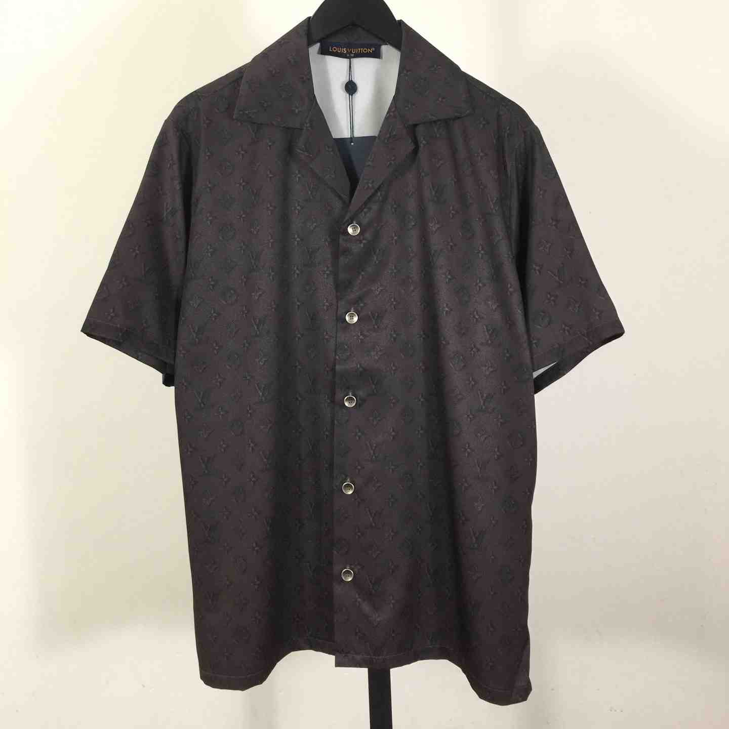 Louis Vuitton Printed Monogram Silk Shorts   1AHCD3 - DesignerGu