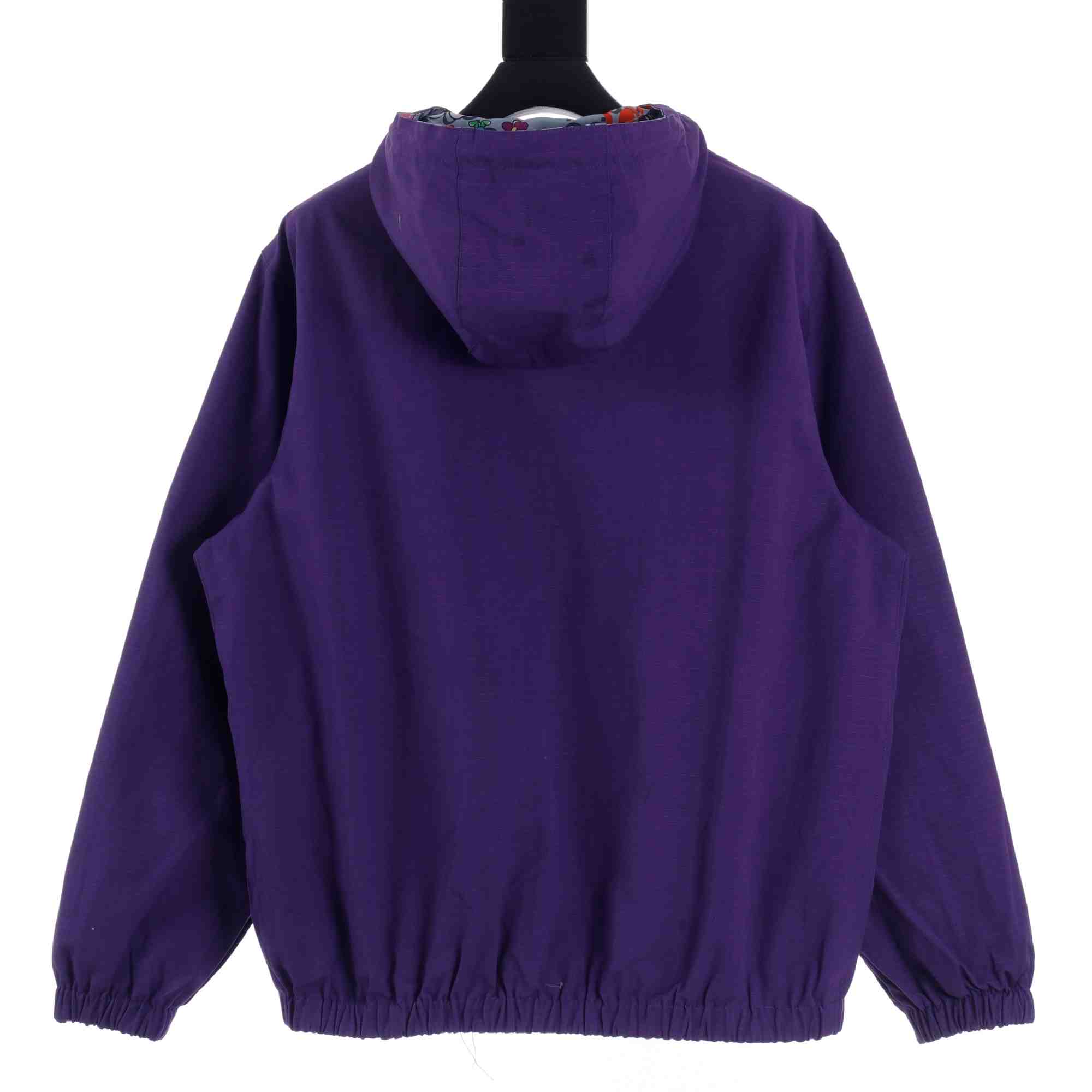 Gucci Reversible Cotton Ripstop Jacket In Purple - DesignerGu