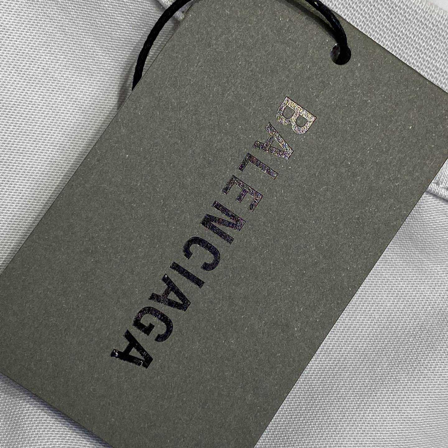 Balenciaga Hi There + Dripley T-Shirt Medium Fit In Dirty White - DesignerGu