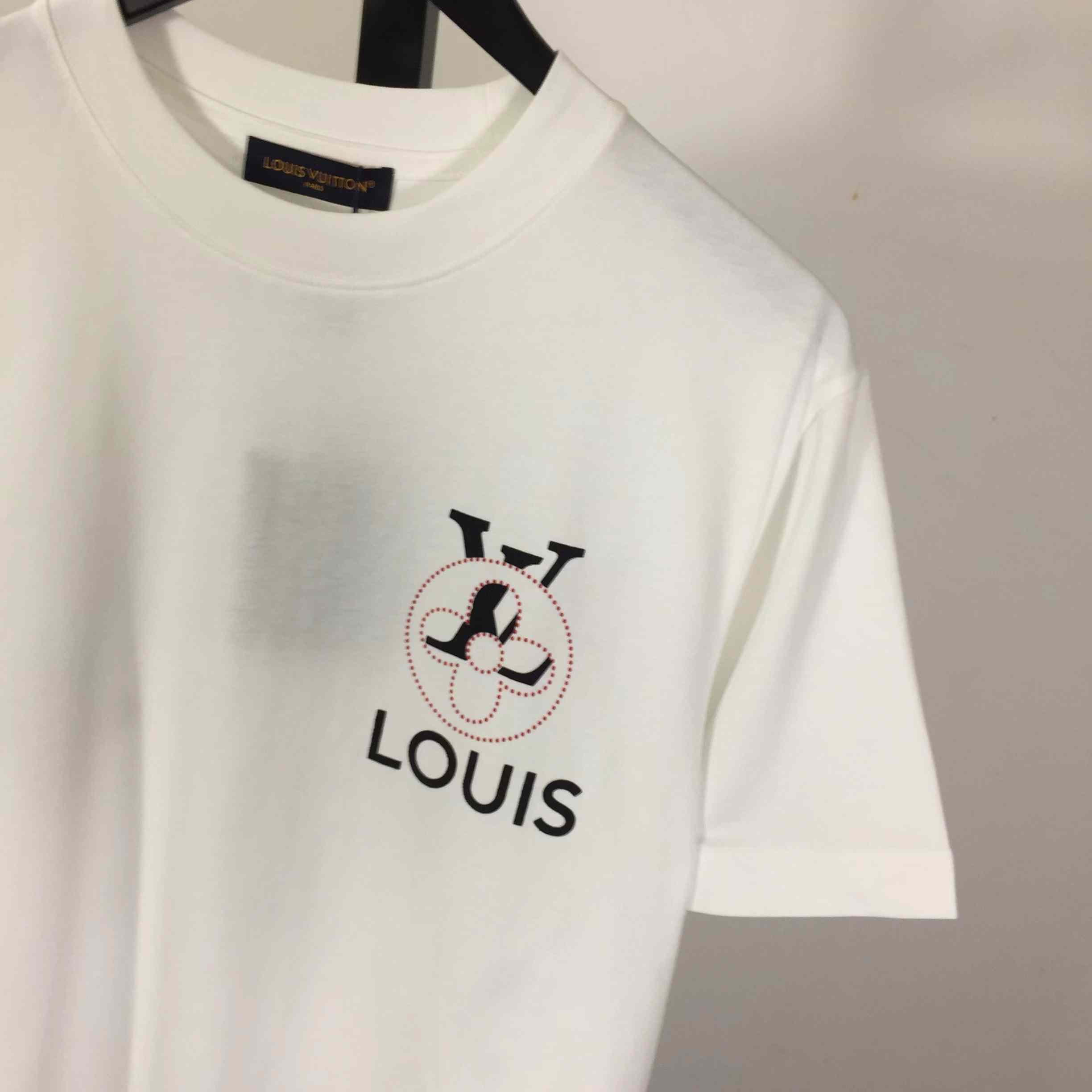 Louis Vuitton Cotton T-Shirt     - DesignerGu