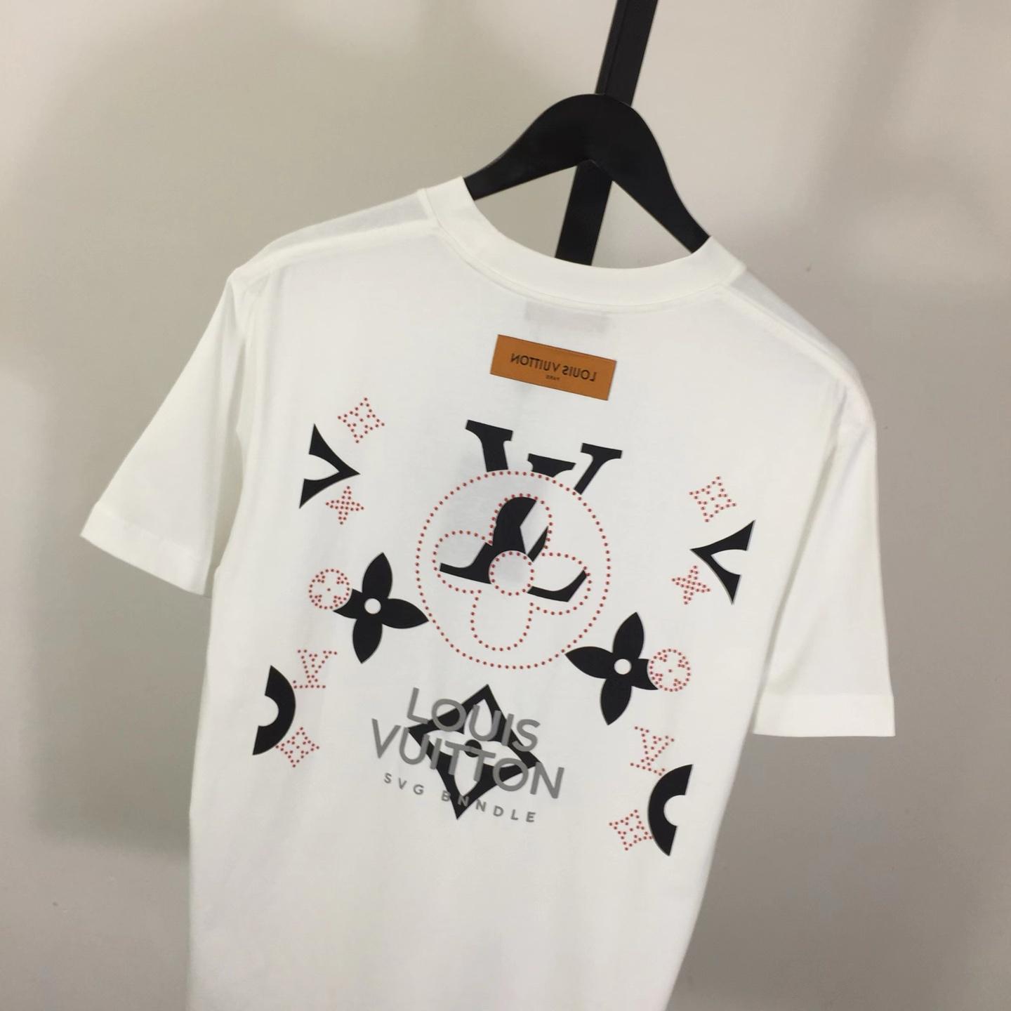 Louis Vuitton Cotton T-Shirt     - DesignerGu