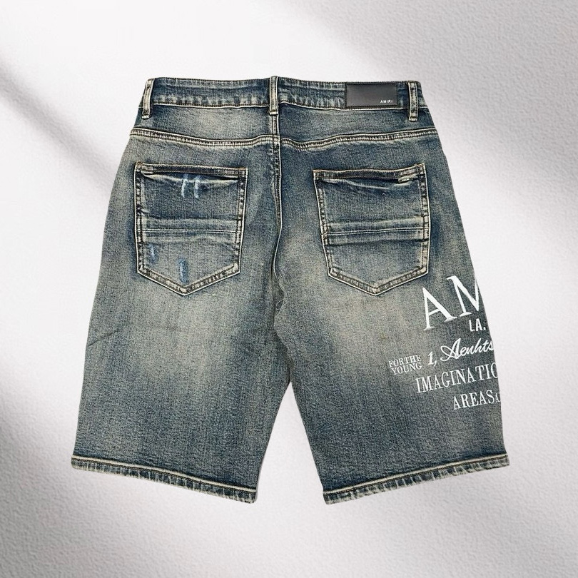 Amiri Denim Shorts     8002 - DesignerGu