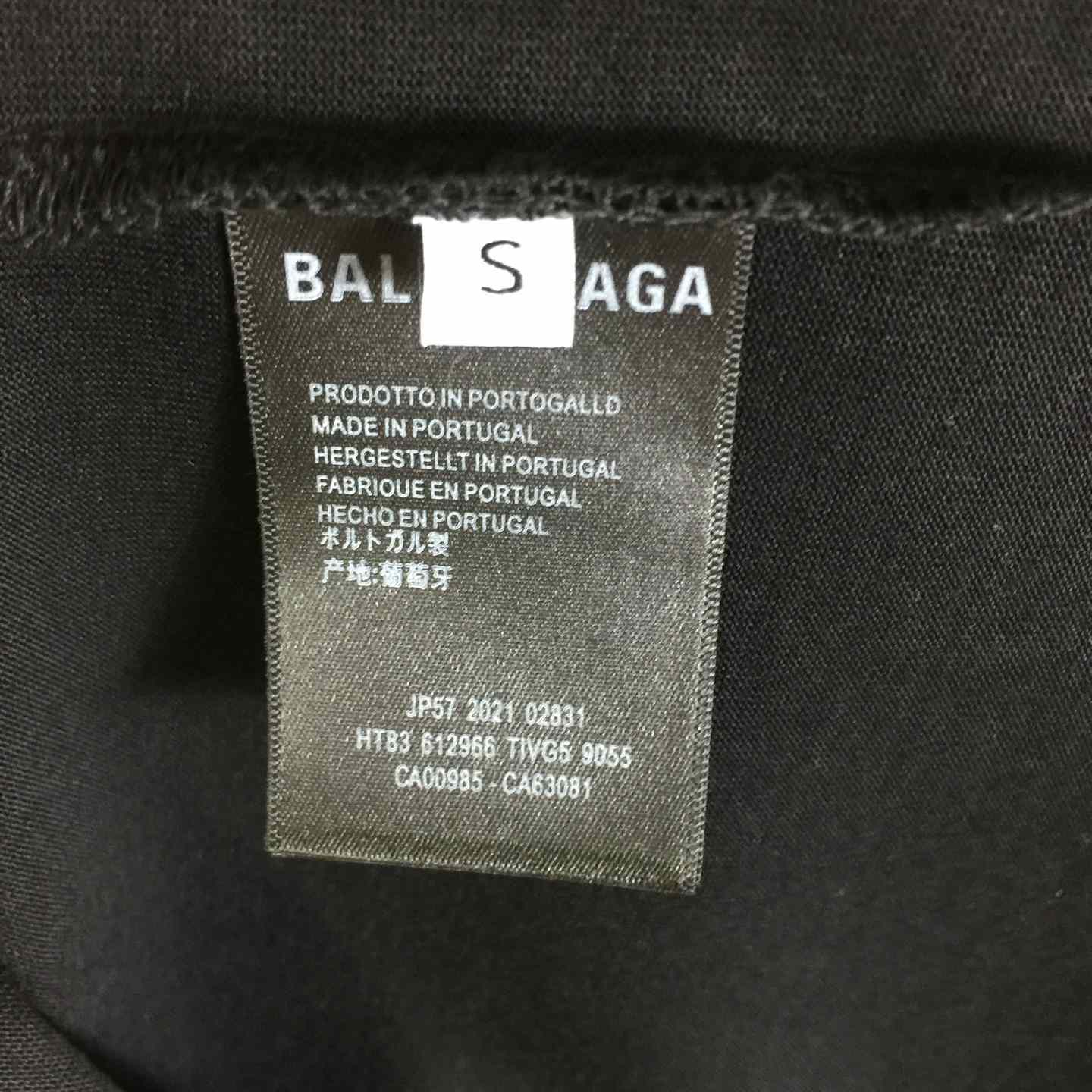 Balenciaga Activewear Cotton T-Shirt - DesignerGu