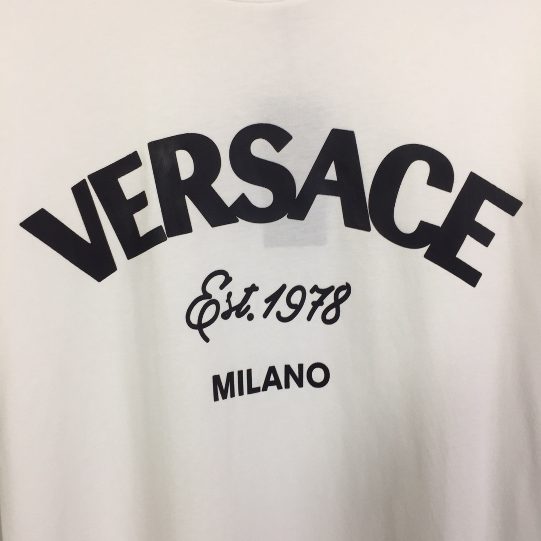 Versace Cotton T-shirt  - DesignerGu