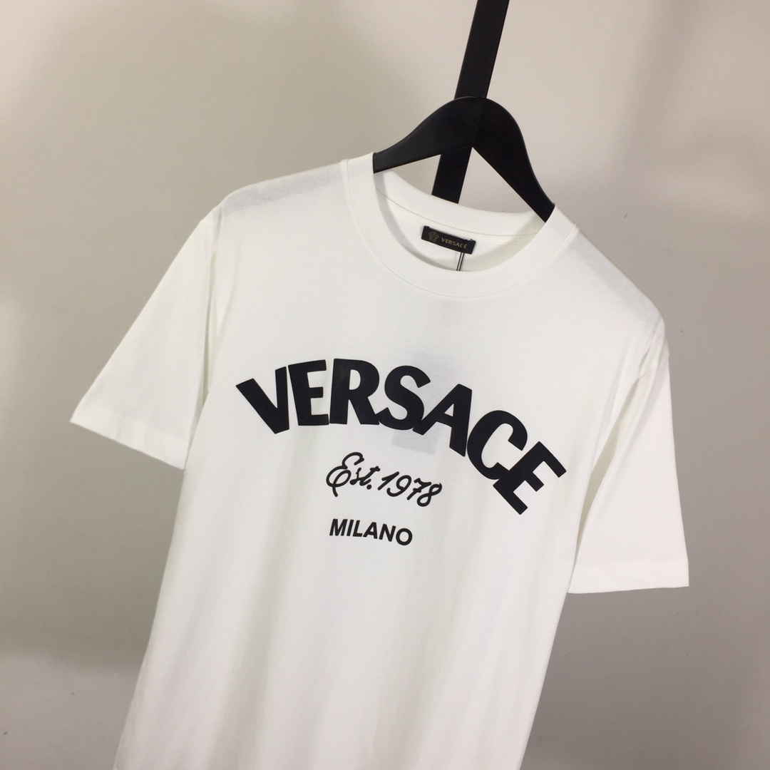 Versace Cotton T-shirt  - DesignerGu