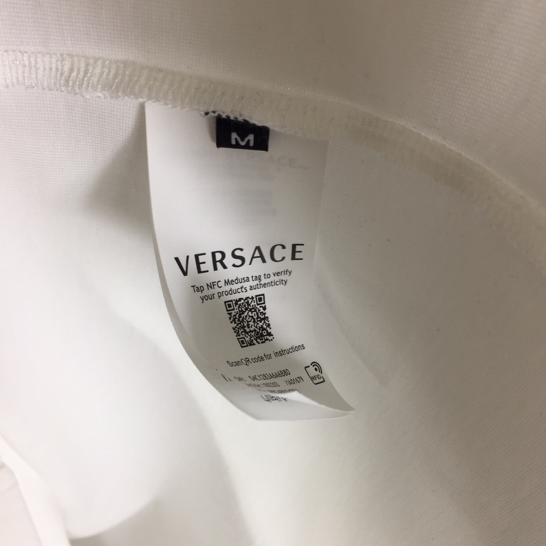 Versace Cotton T-shirt  - DesignerGu