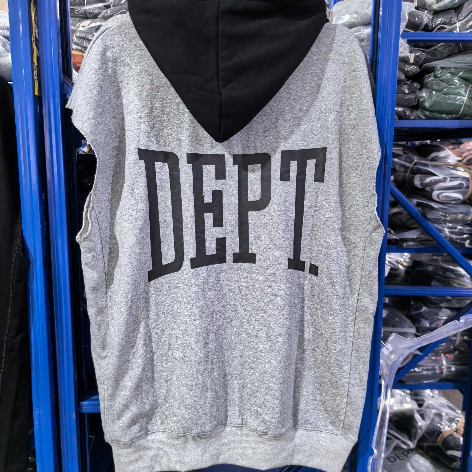 Gallery Dept. GYM Cut Off Hoodie - DesignerGu