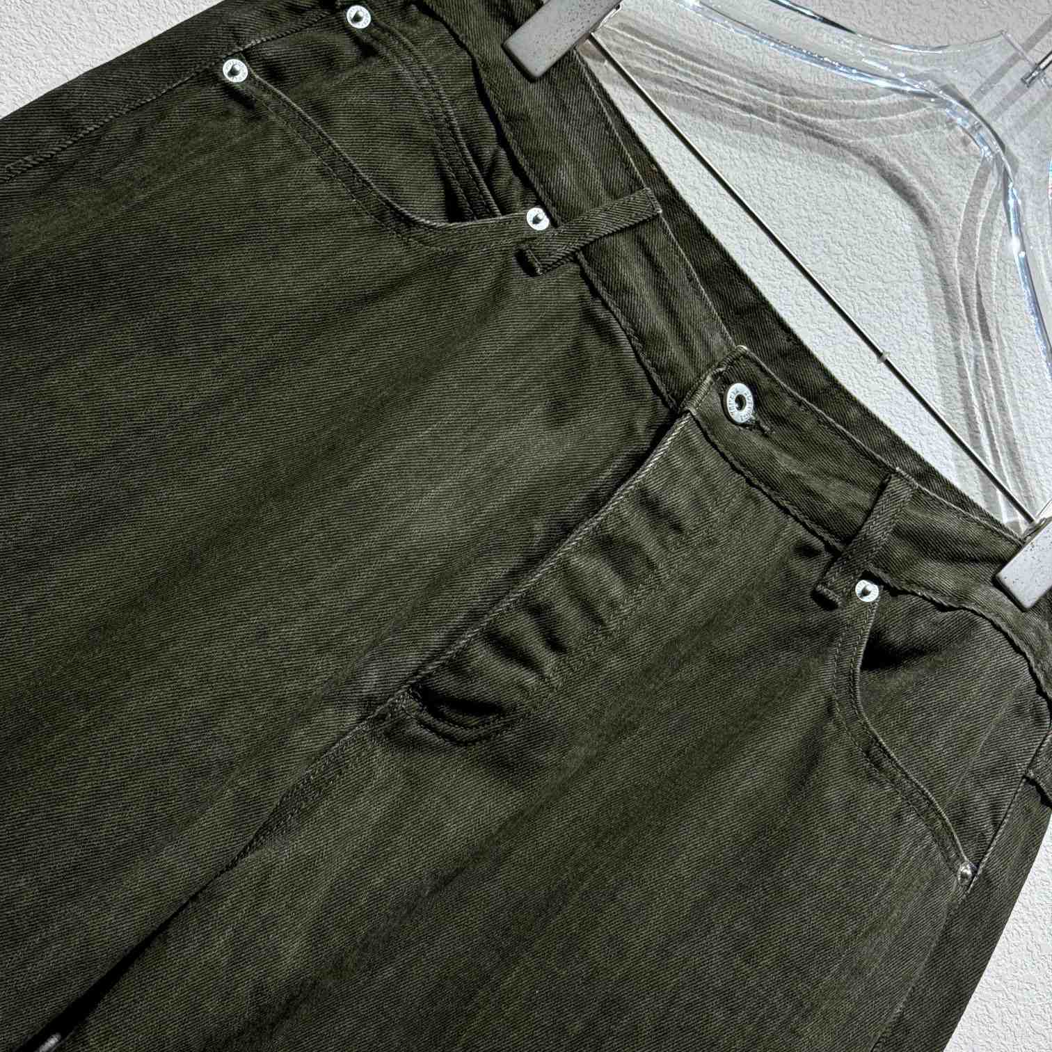 Bottega Veneta Turned Up Hem Wide-Leg Jeans - DesignerGu