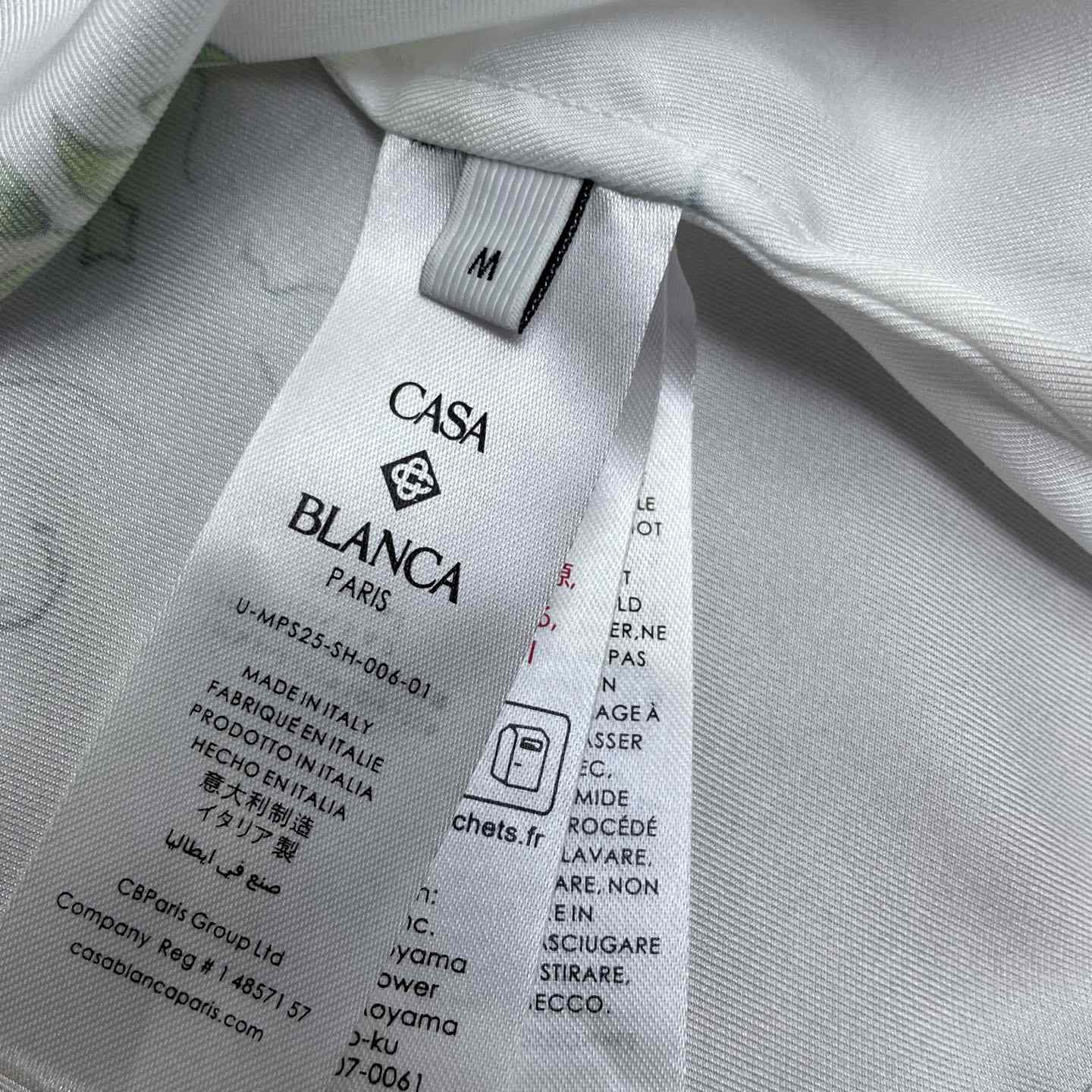 Casablanca The Road To Knowledge Shirt   CA3527 - DesignerGu