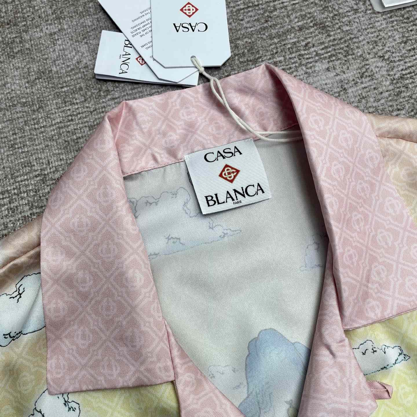 Casablanca The Road To Knowledge Shirt   CA3527 - DesignerGu