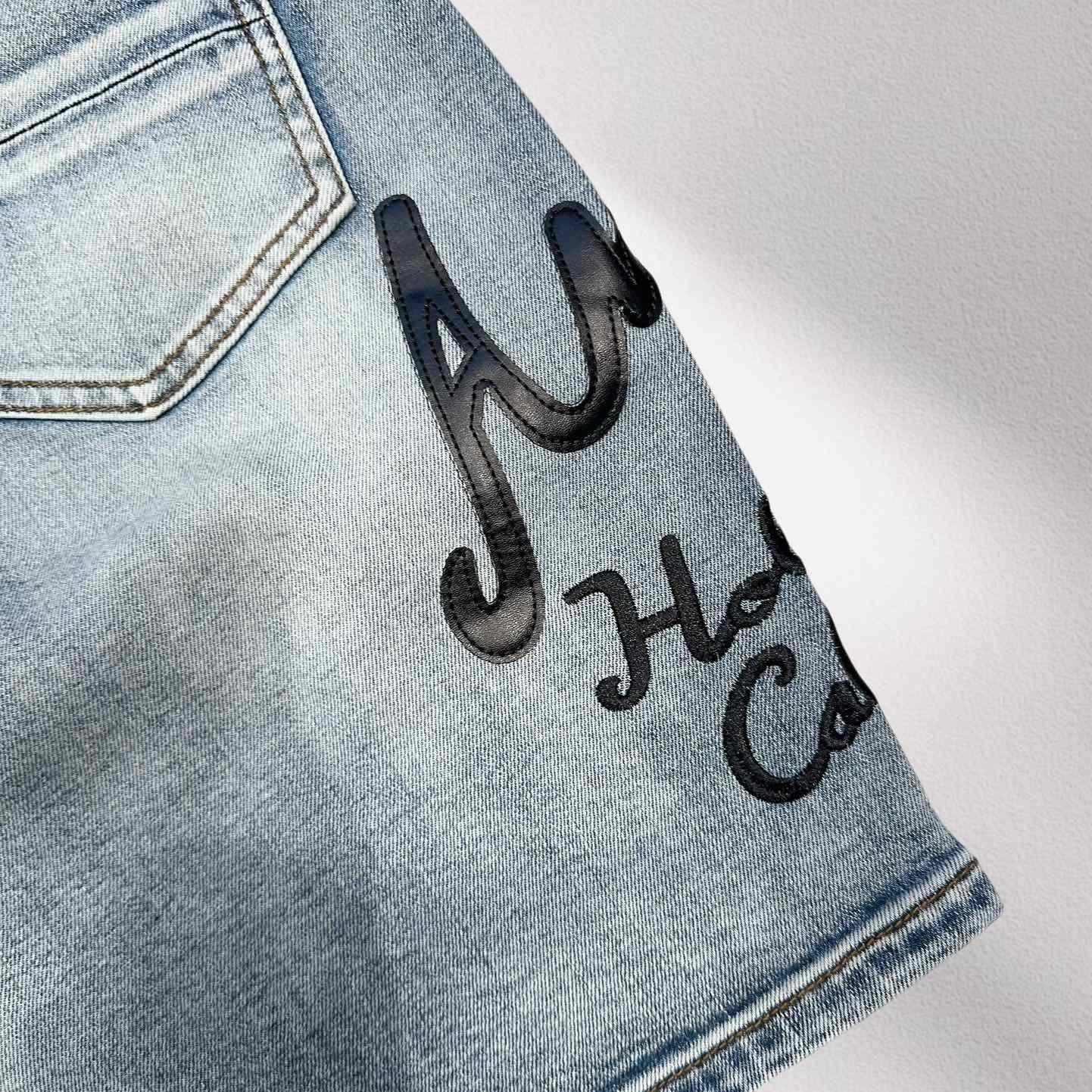 Amiri Denim Shorts     8004 - DesignerGu