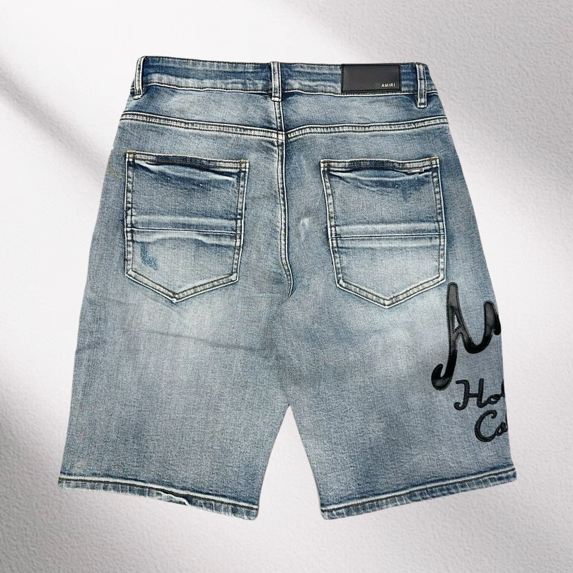 Amiri Denim Shorts     8004 - DesignerGu