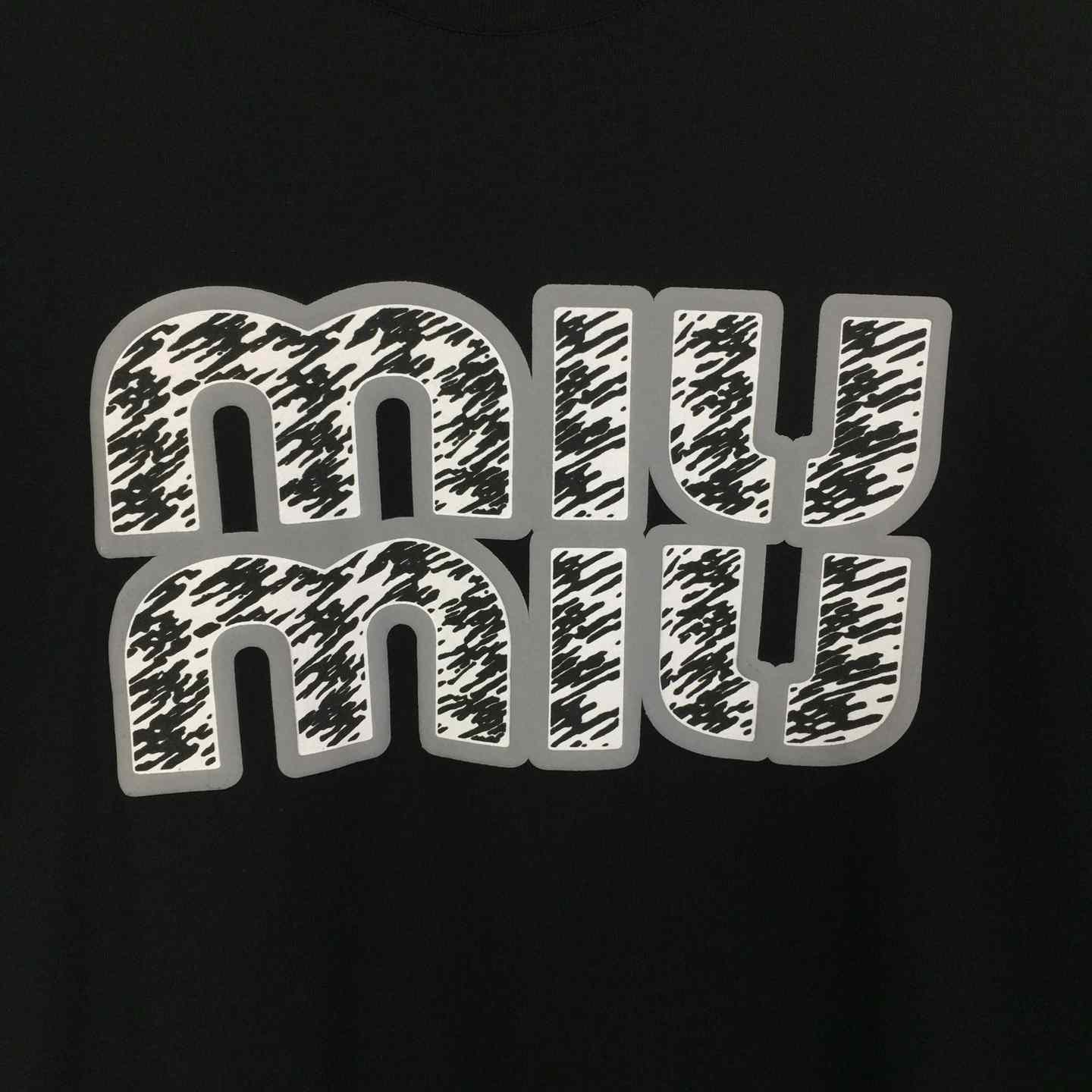 Miu Miu Logo T-shirt - DesignerGu