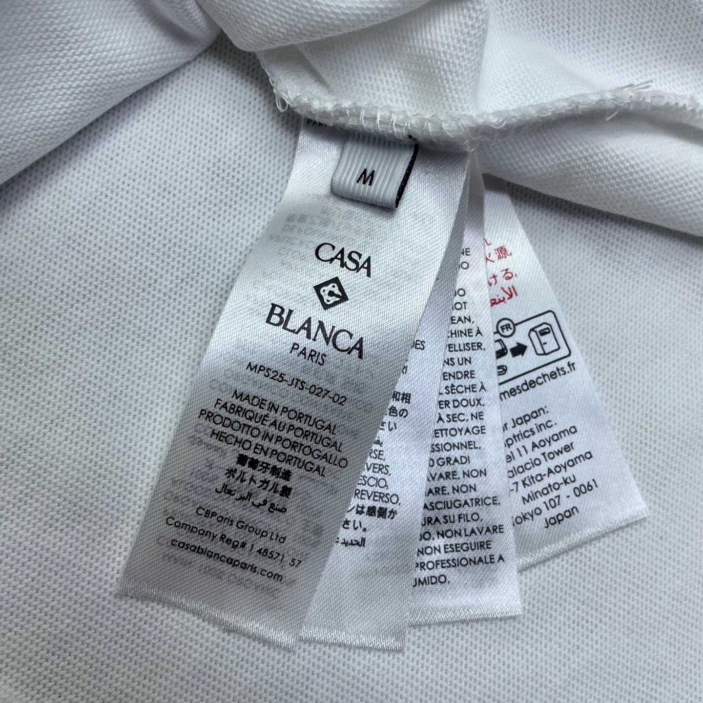 Casablanca Tennis Club Icon T-Shirt   C998 - DesignerGu