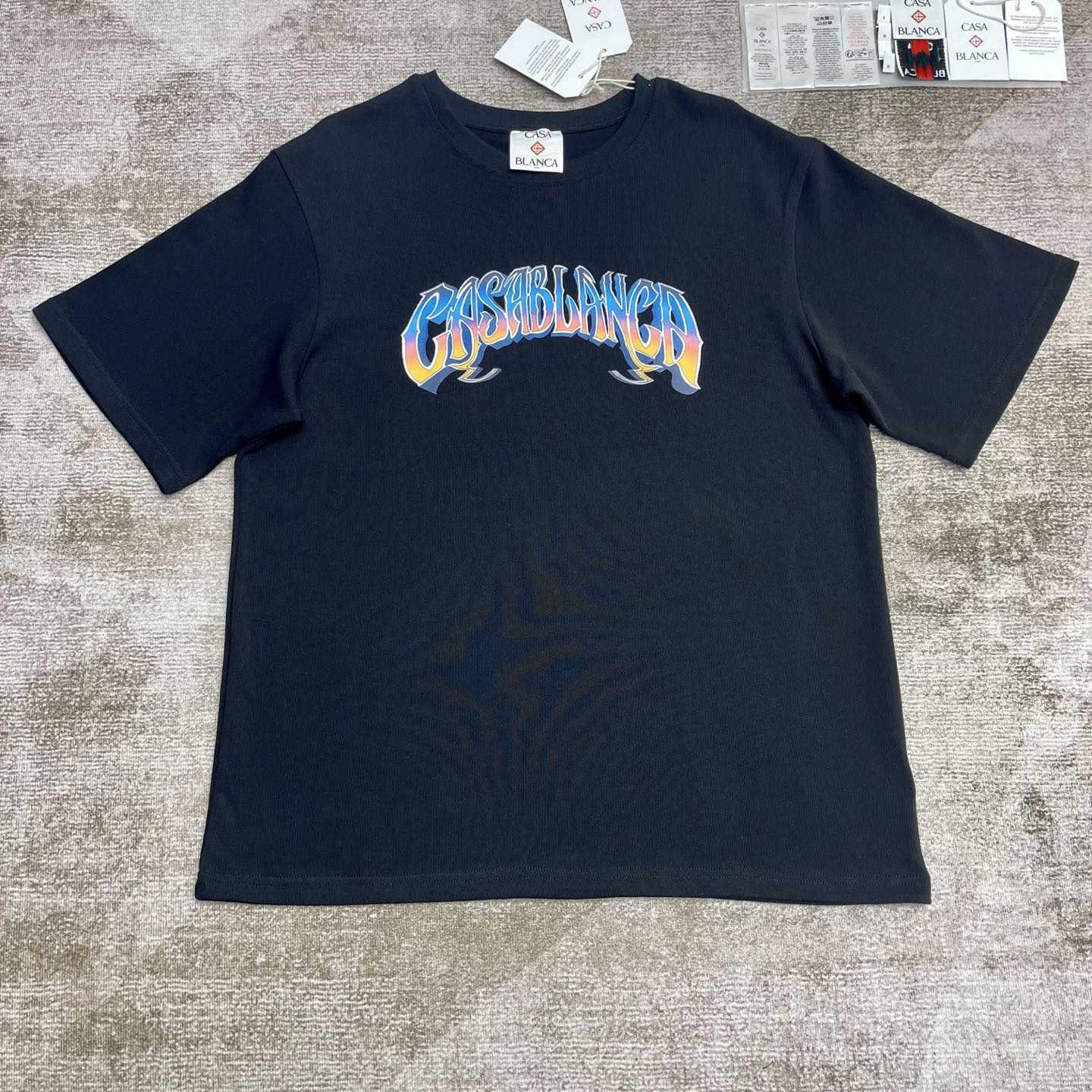 Casablanca Faded-logo T-shirt  C987 - DesignerGu