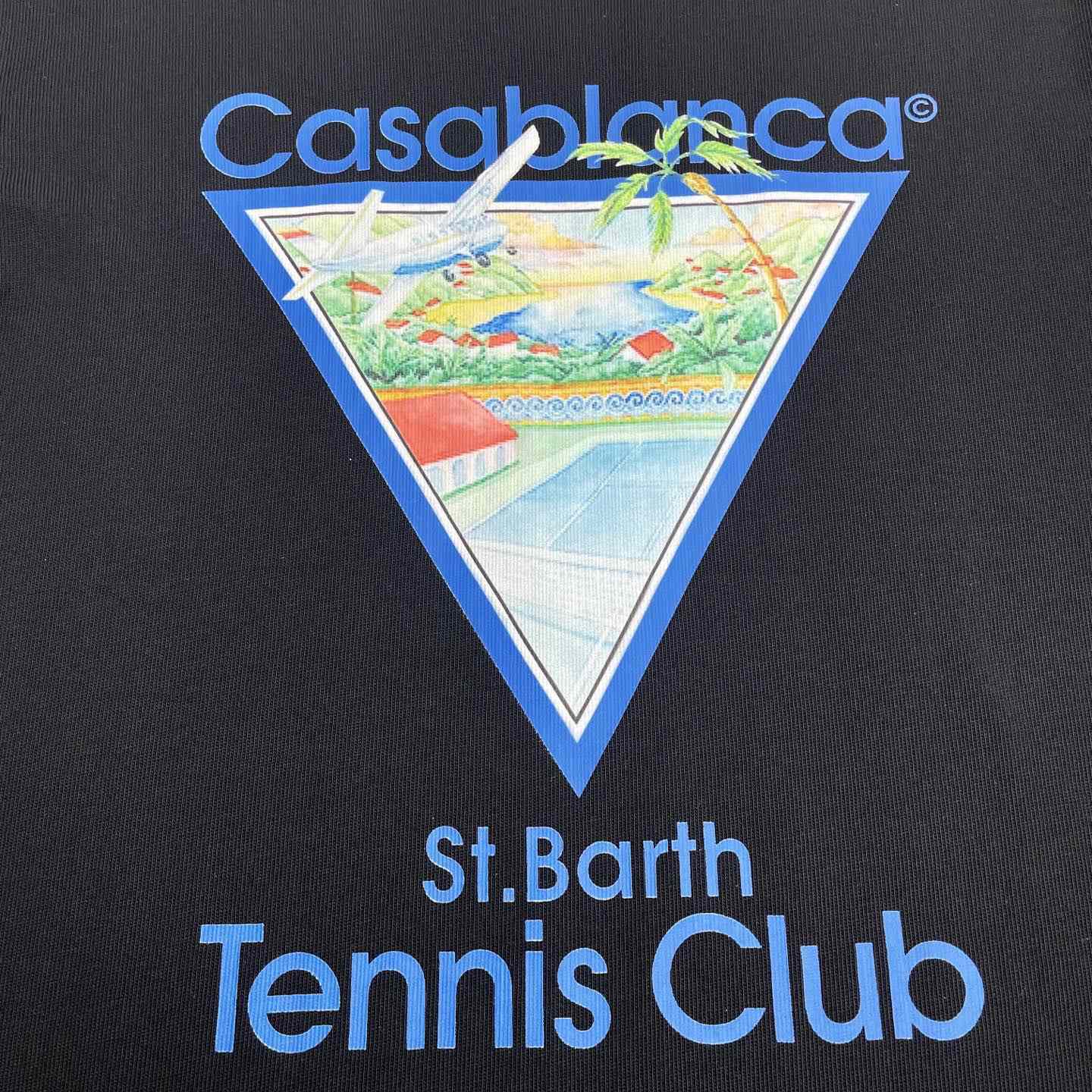 Casablanca Tennis Club Icon T-Shirt   C997 - DesignerGu