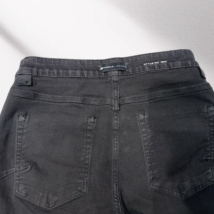 Purple-Brand Denim Shorts    6011 - DesignerGu