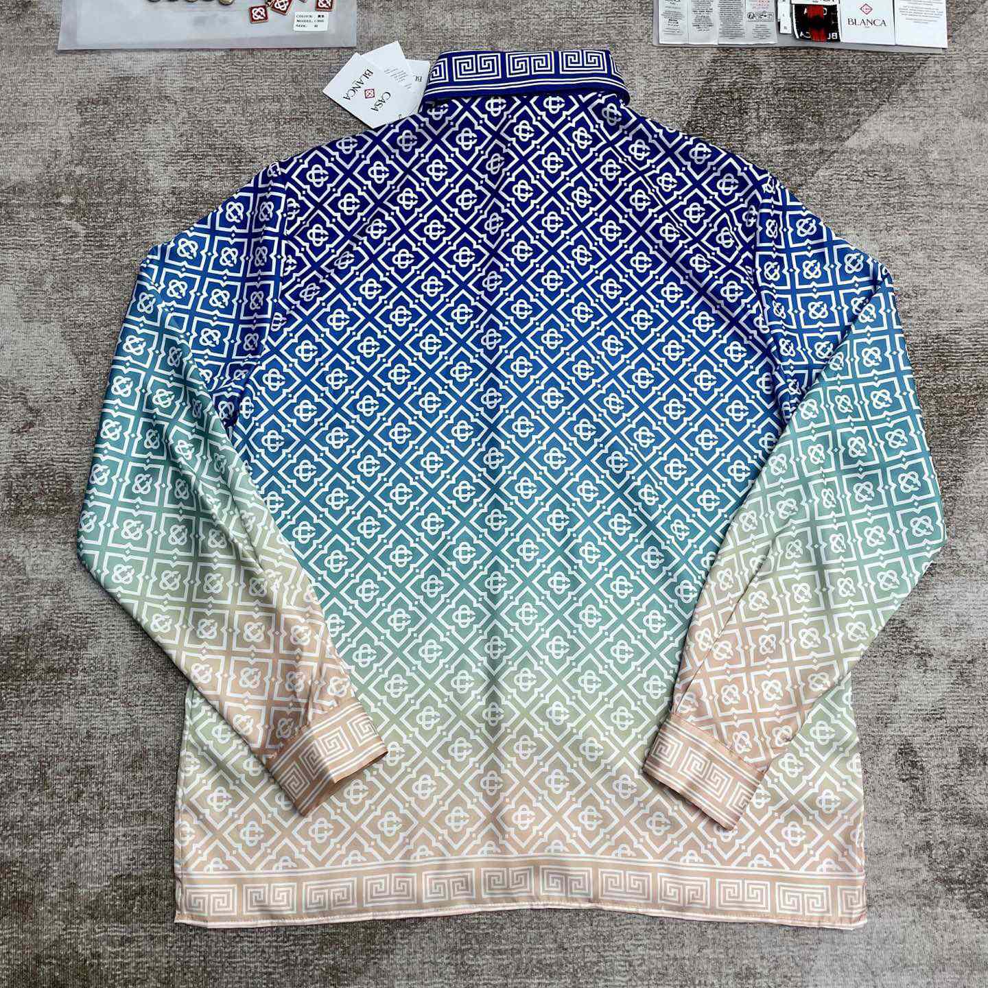 Casablanca Gradient-effect Shirt    CA3528 - DesignerGu