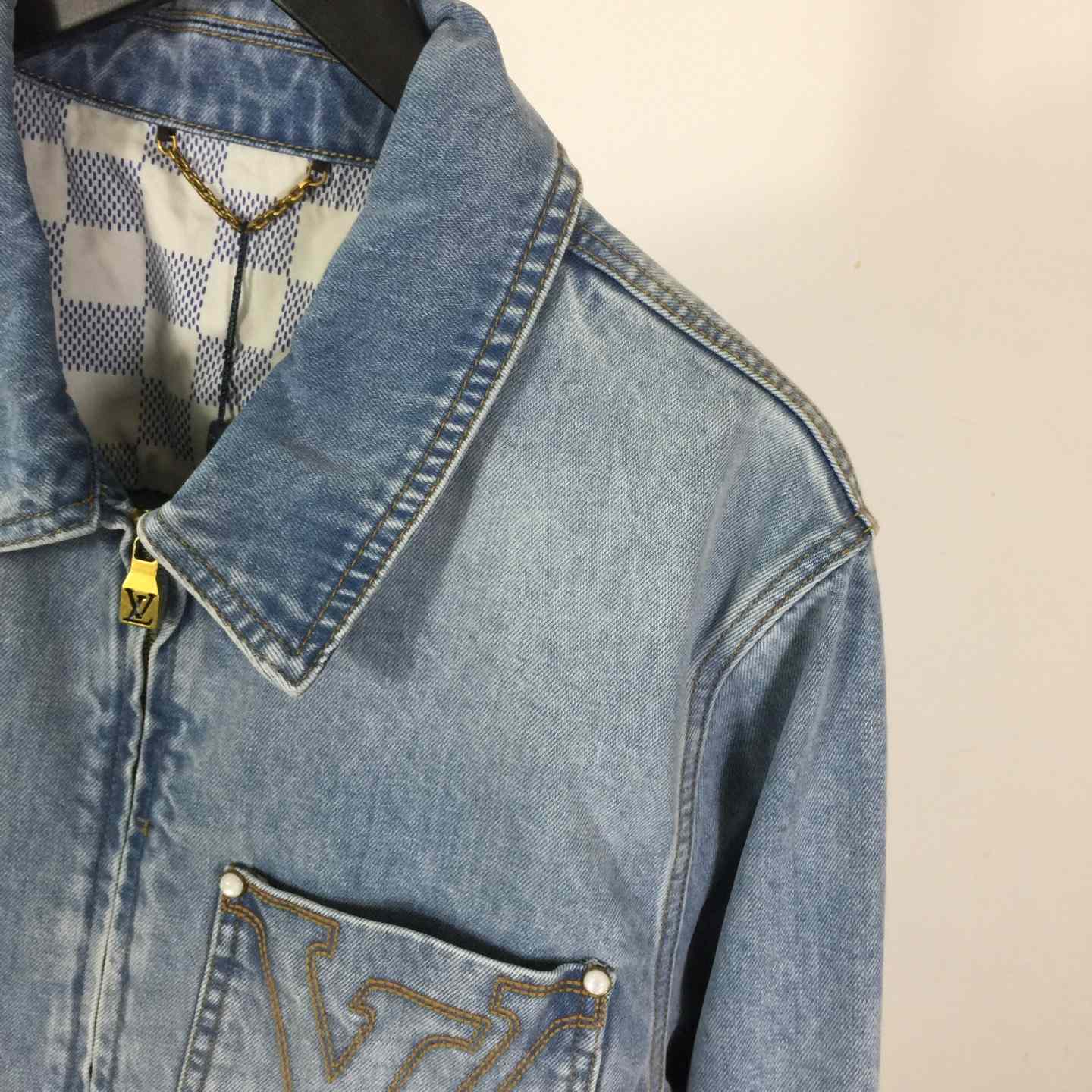 Louis Vuitton Workwear LV Denim Jacket 1AGTF7 - DesignerGu