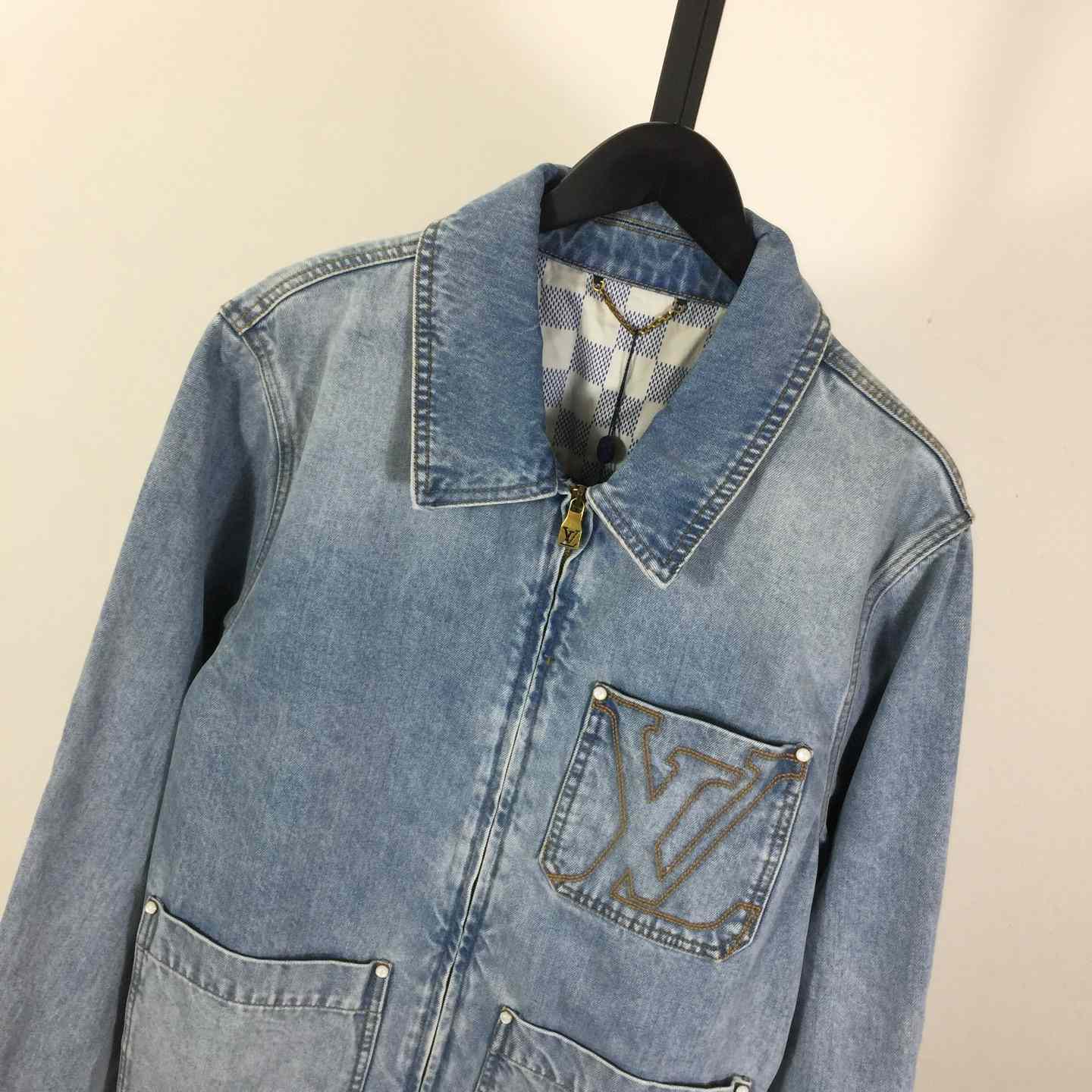 Louis Vuitton Workwear LV Denim Jacket 1AGTF7 - DesignerGu