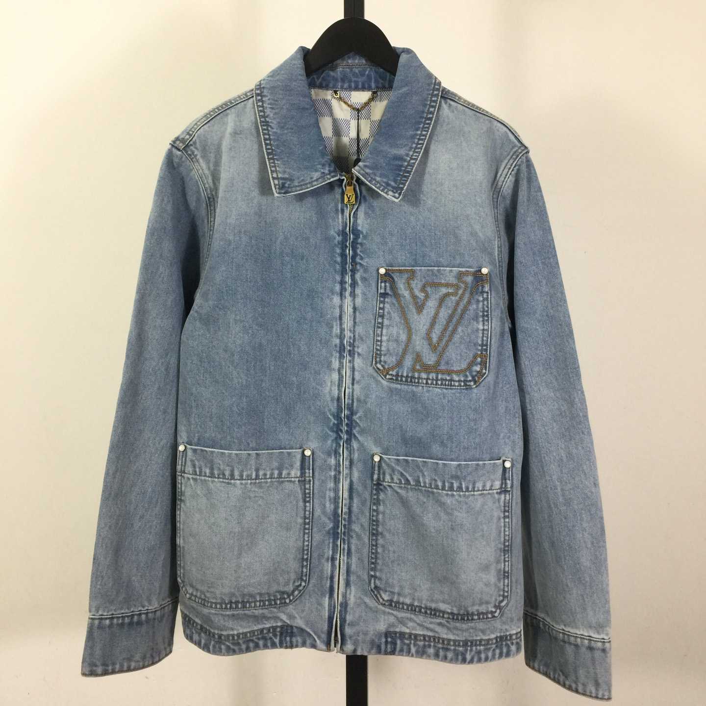 Louis Vuitton Workwear LV Denim Jacket 1AGTF7 - DesignerGu