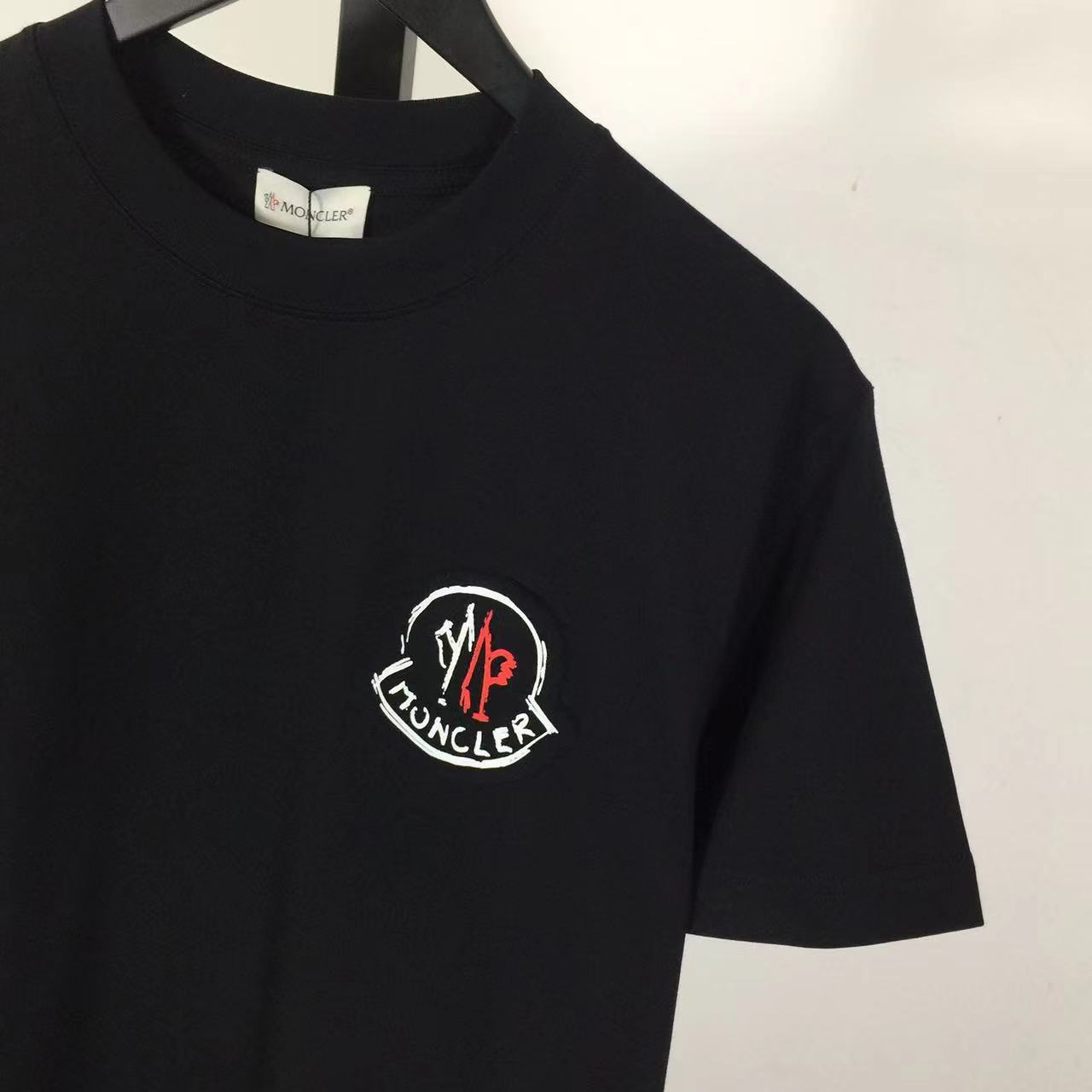 Moncler Logo Cotton T-shirt - 