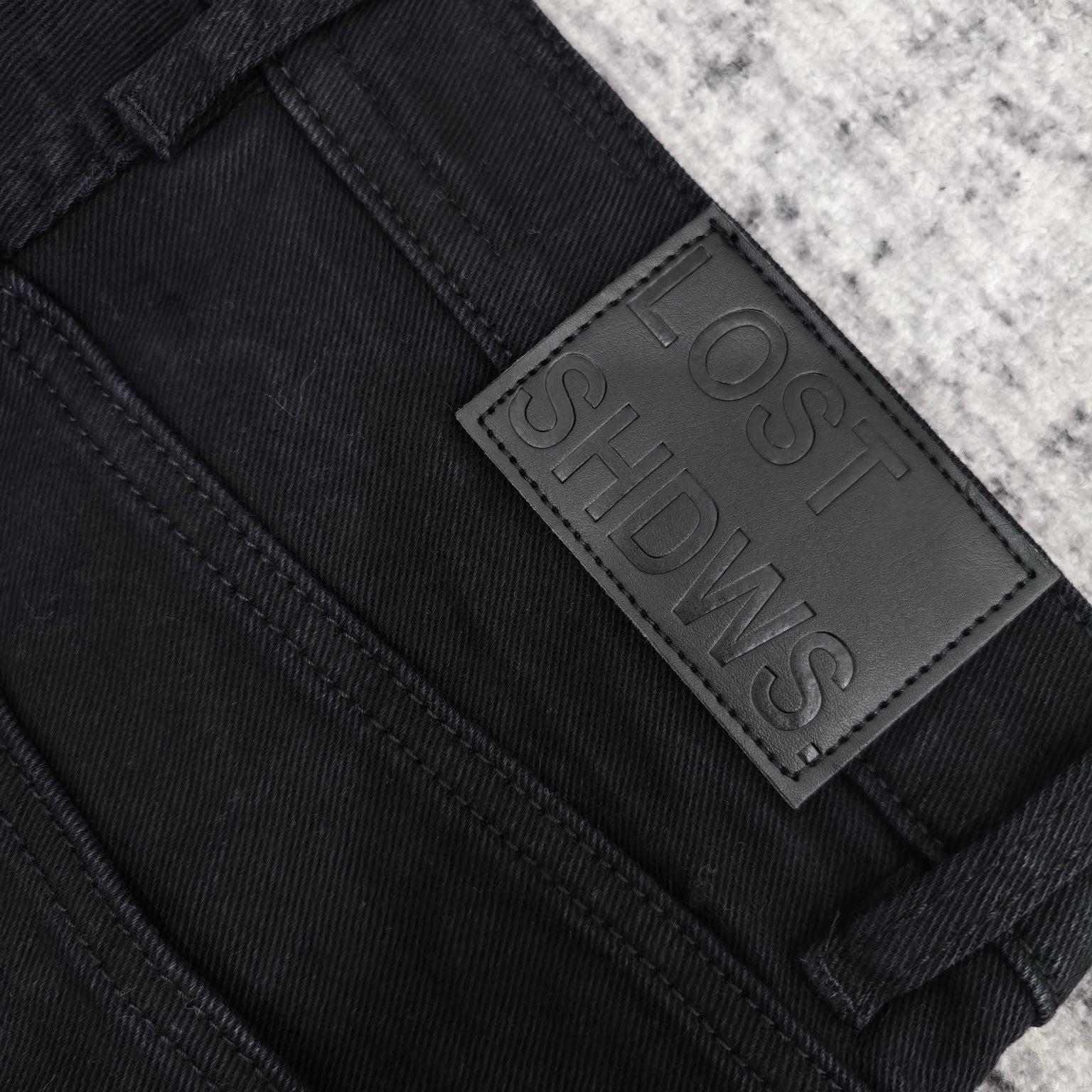 Lost Shadows  Red Waxed Denim   709 - DesignerGu