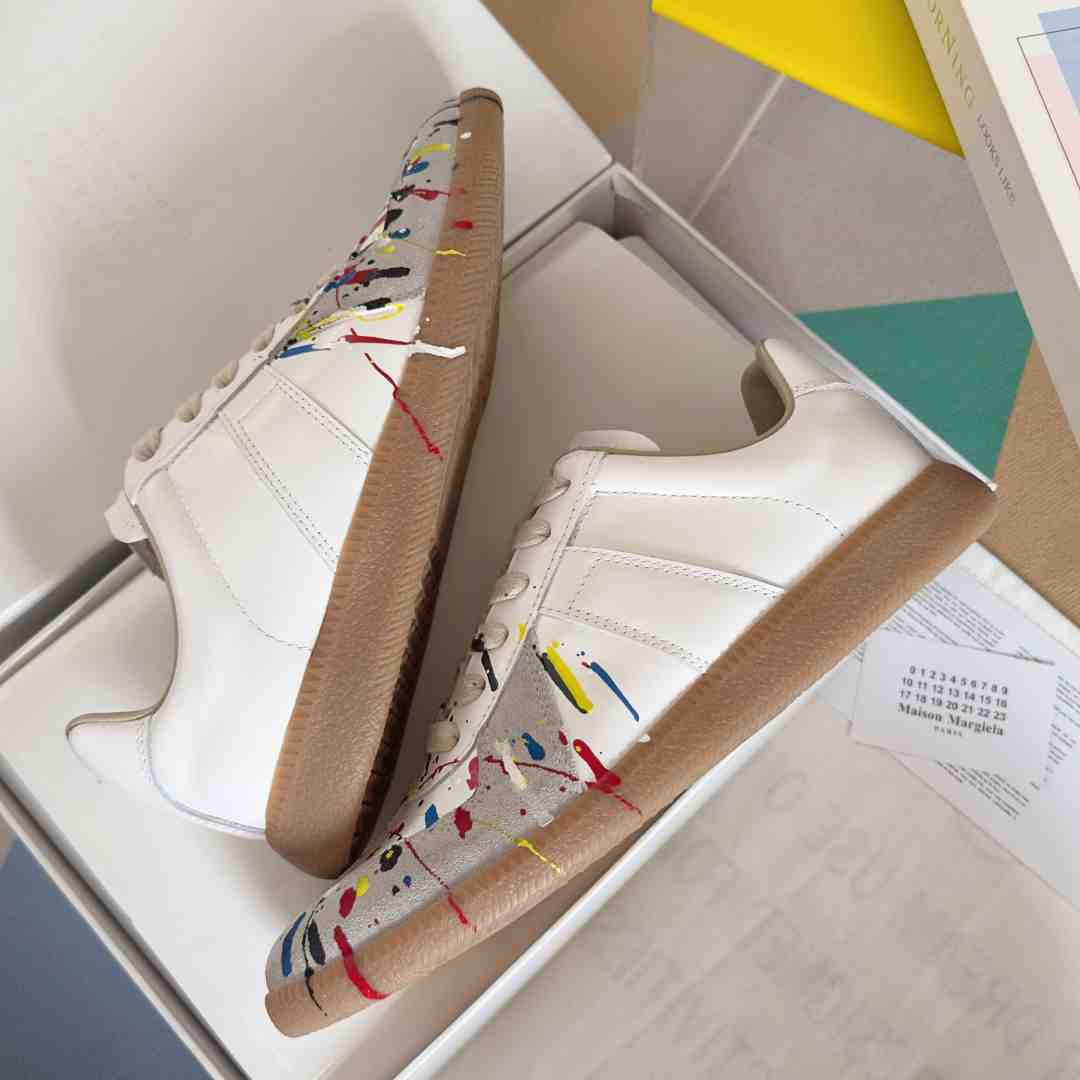 Maison Margiela Replica 'Paint Splatter - White' - DesignerGu