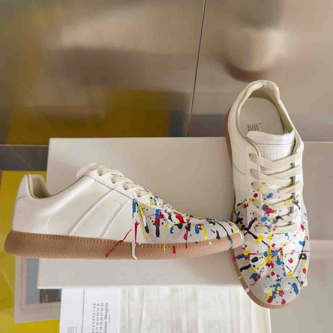 Maison Margiela Replica 'Paint Splatter - White' - DesignerGu