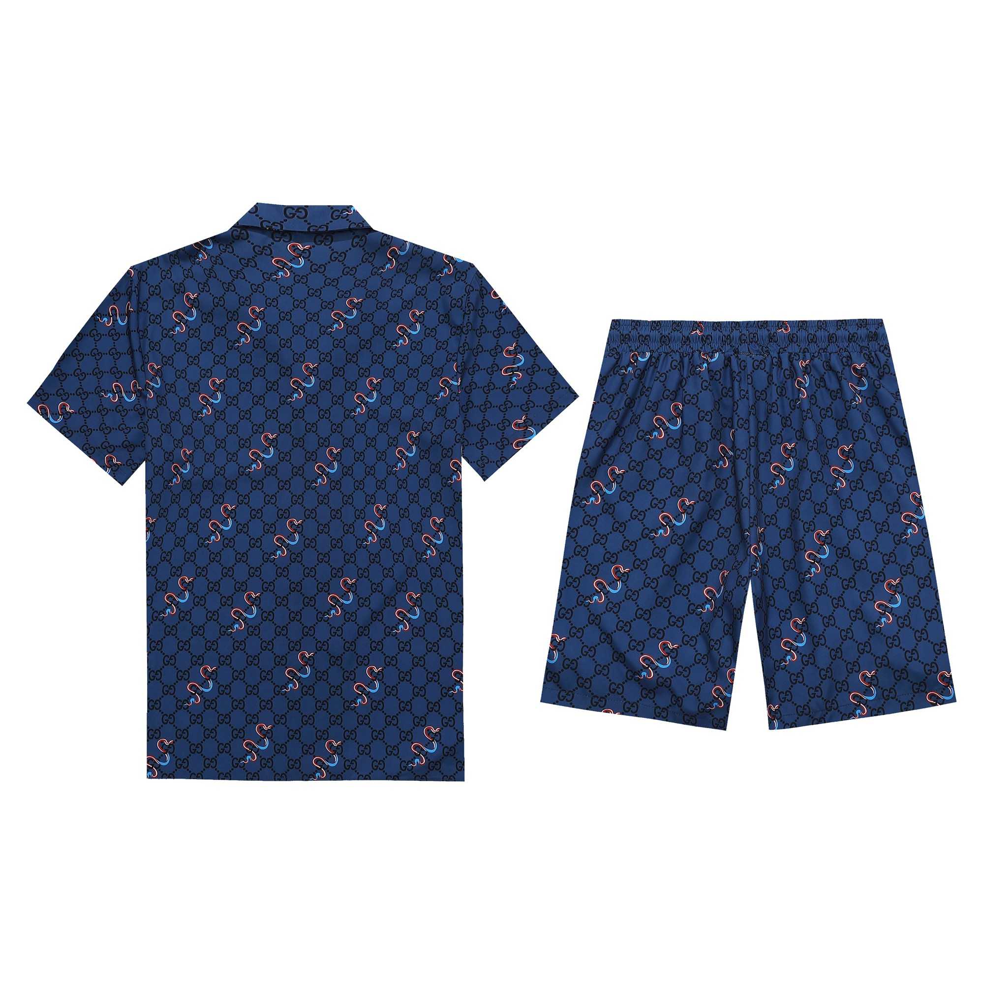 Gucci Silk Shirt And Short - DesignerGu