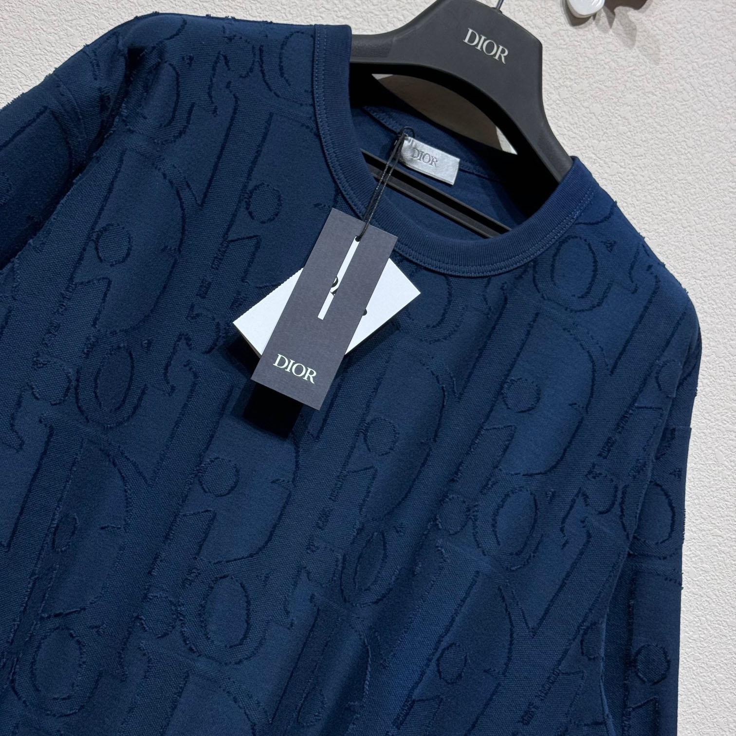 Dior Oblique T-Shirt, Relaxed Fit  - DesignerGu