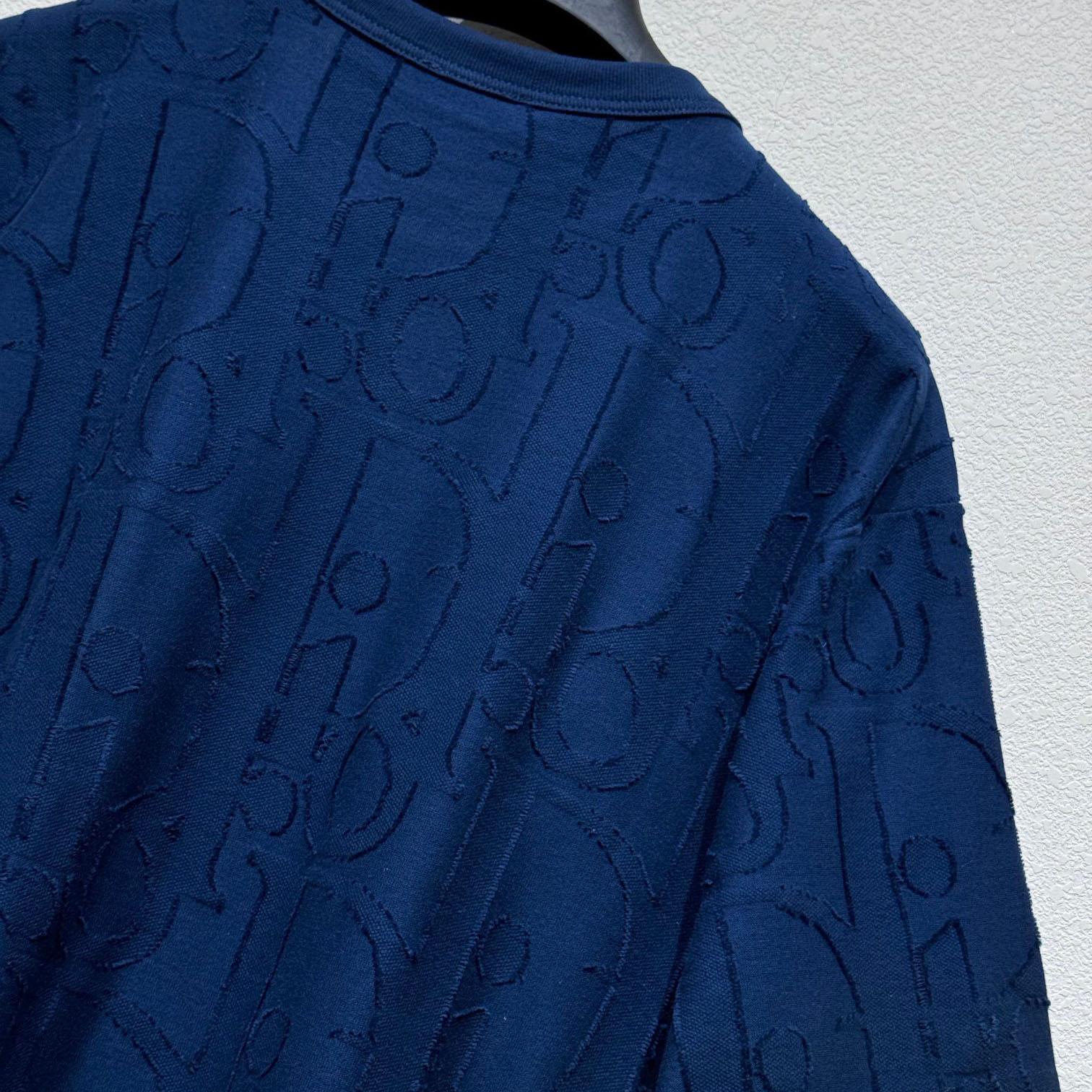 Dior Oblique T-Shirt, Relaxed Fit  - DesignerGu