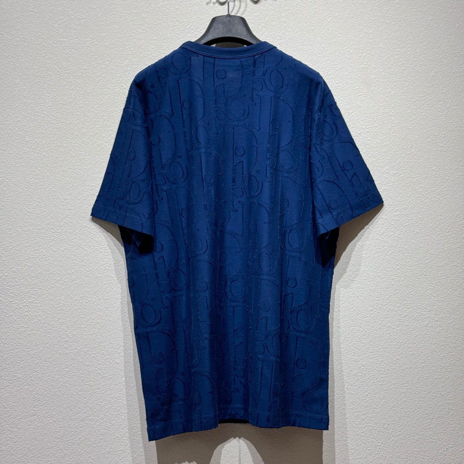 Dior Oblique T-Shirt, Relaxed Fit  - DesignerGu