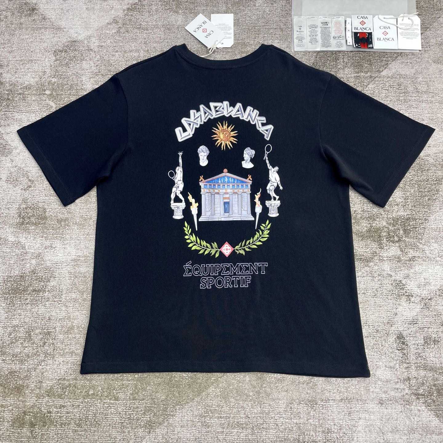 Casablanca Le Temple Du Sport T-Shirt    C958 - DesignerGu