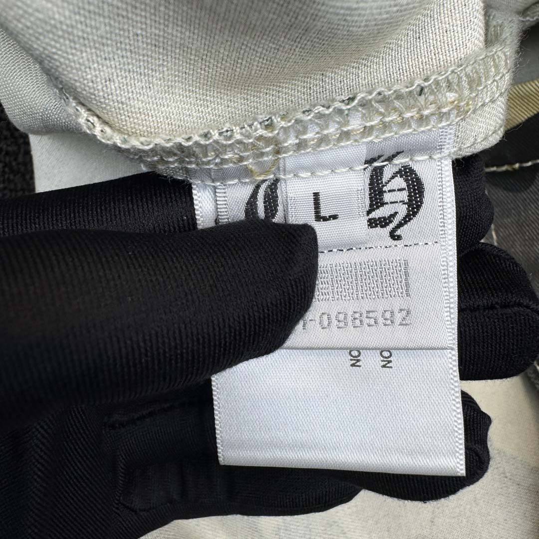 Chrome Hearts Matty Boy Sex Records Camo Cropped Button Up - DesignerGu