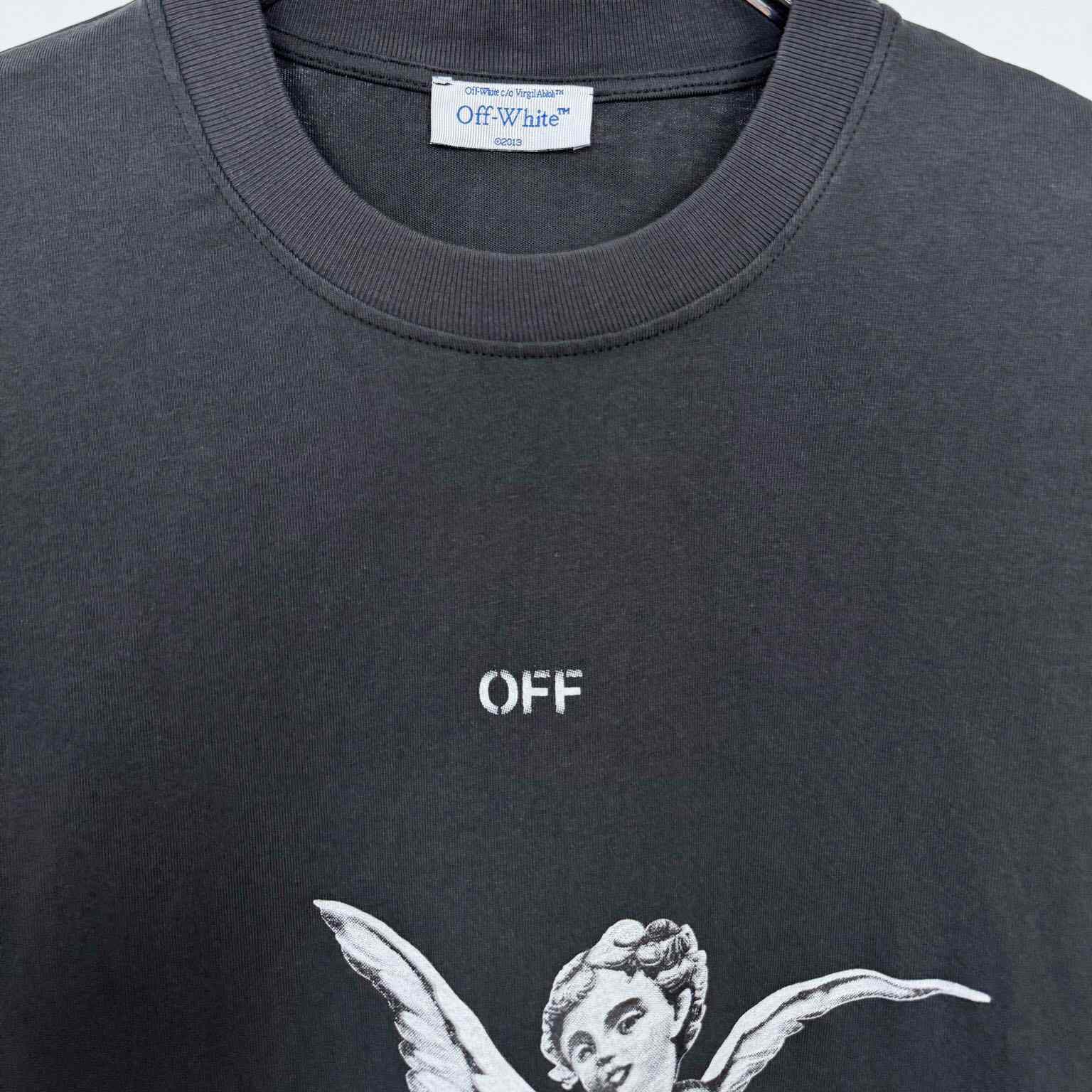 Off-White Putti Skate S/S Tee Vintage Black - White - DesignerGu