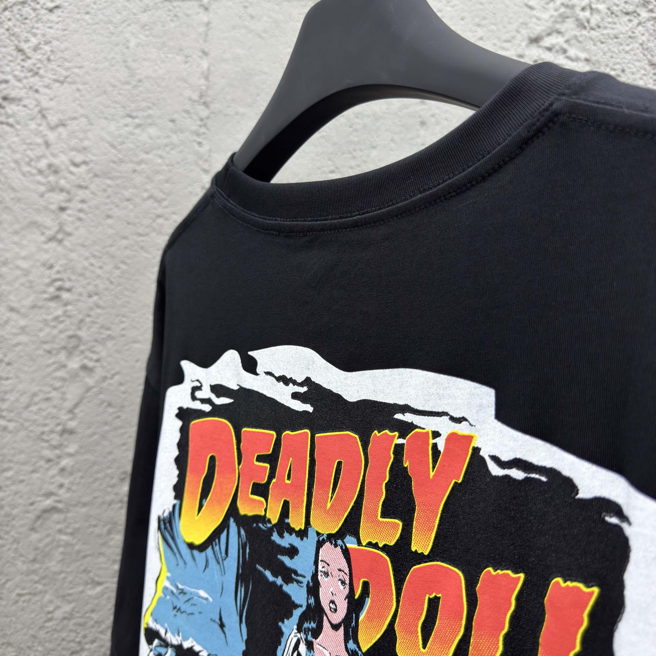 Chrome Hearts x Deadly Doll Short Sleeve Jersey  - DesignerGu