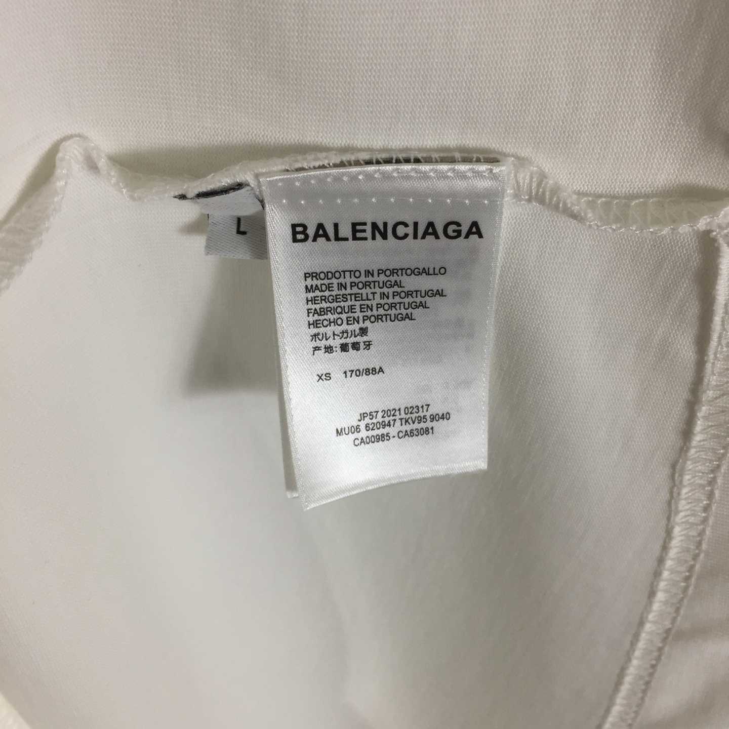 Balenciaga Cotton T-Shirt  - DesignerGu