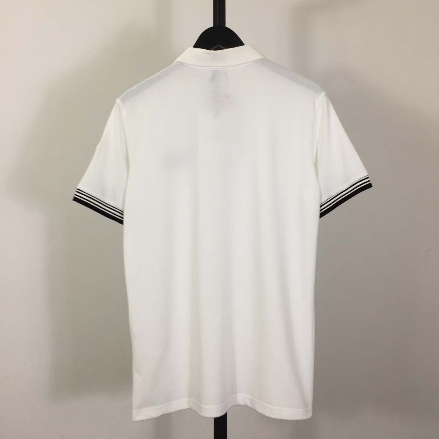 Moncler Logo Cotton Polo Shirt - DesignerGu