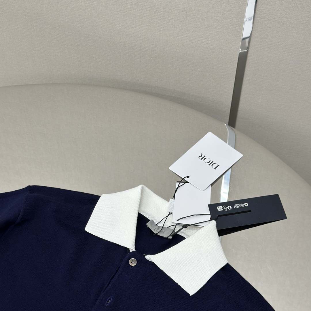 Christian Dior Couture Lily of the Valley Polo Shirt  - DesignerGu