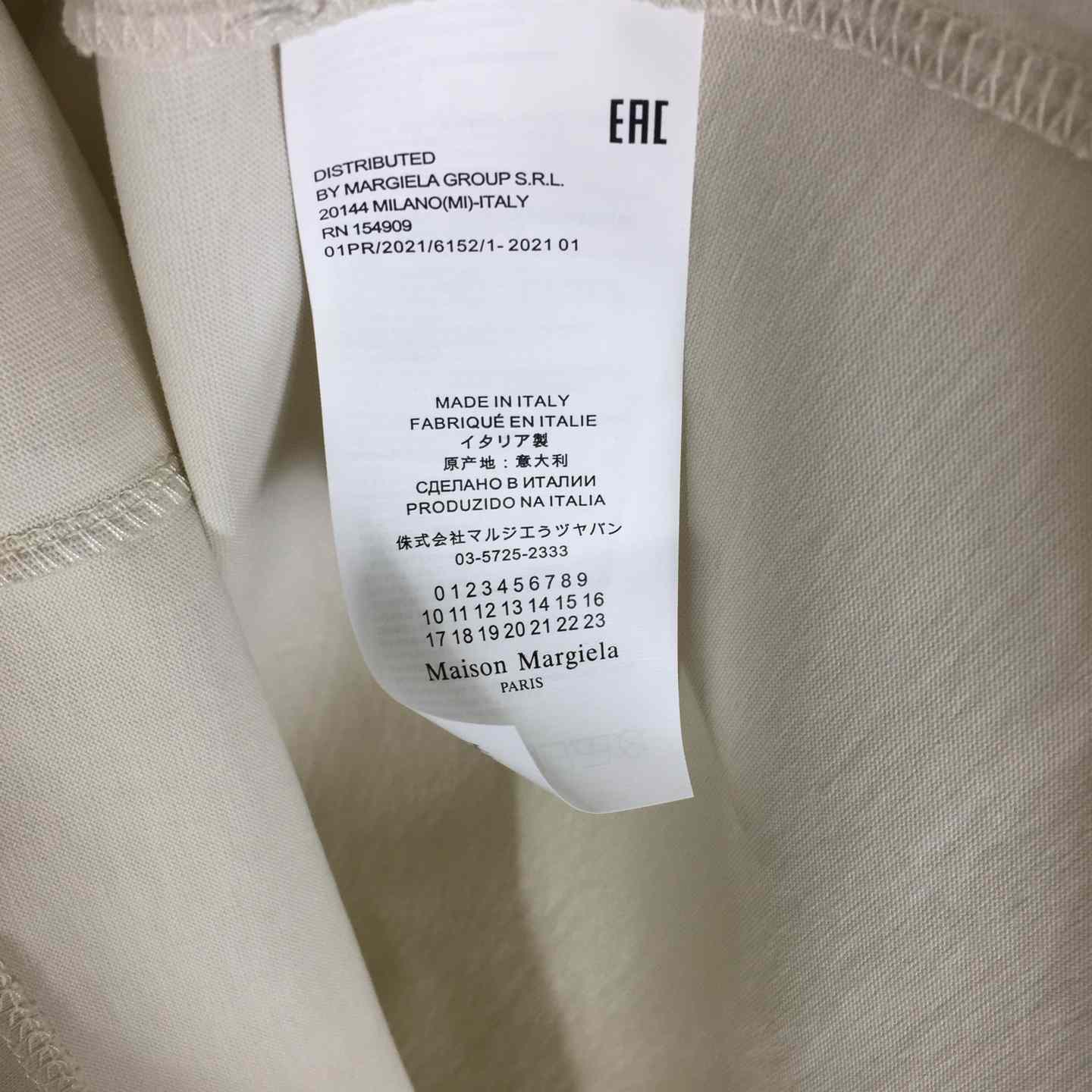 Maison Margiela cotton-jersey T-shirt - DesignerGu