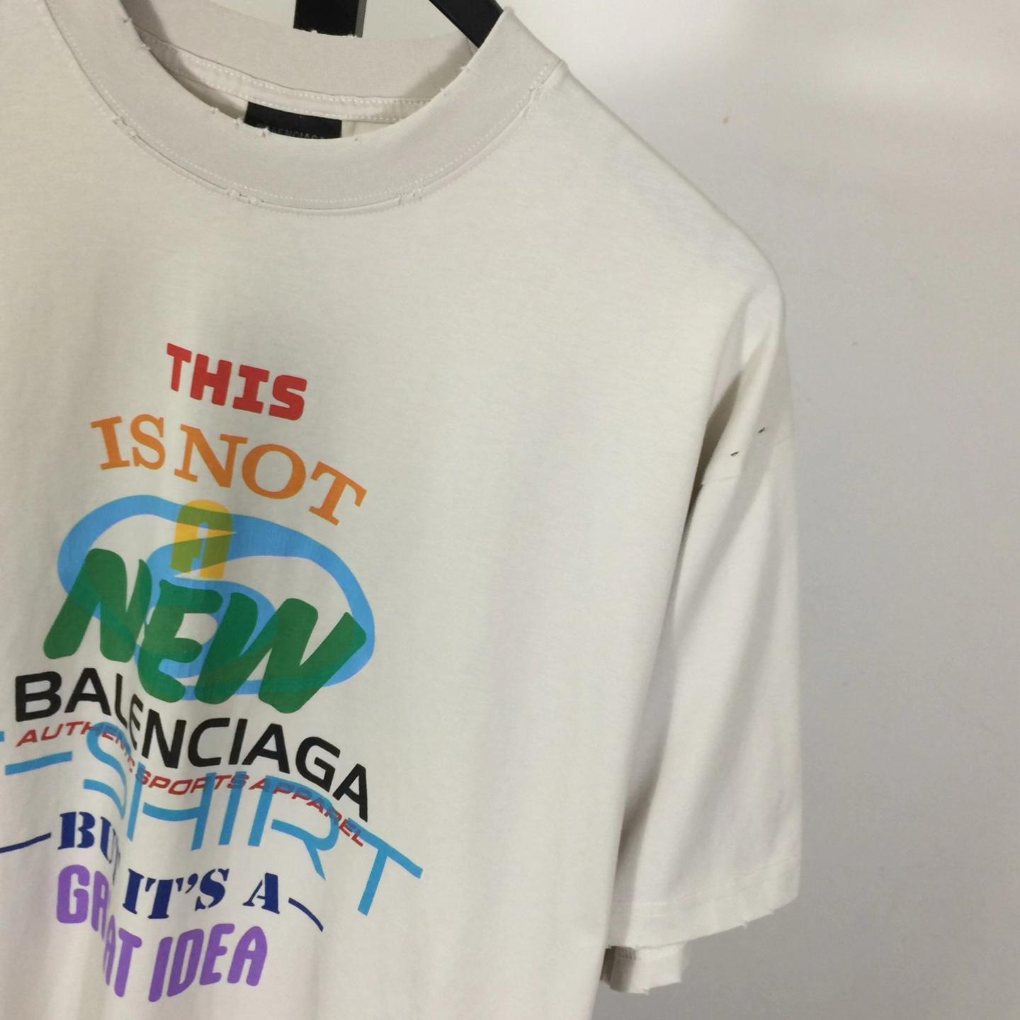 Balenciaga Cotton T-Shirt  - DesignerGu