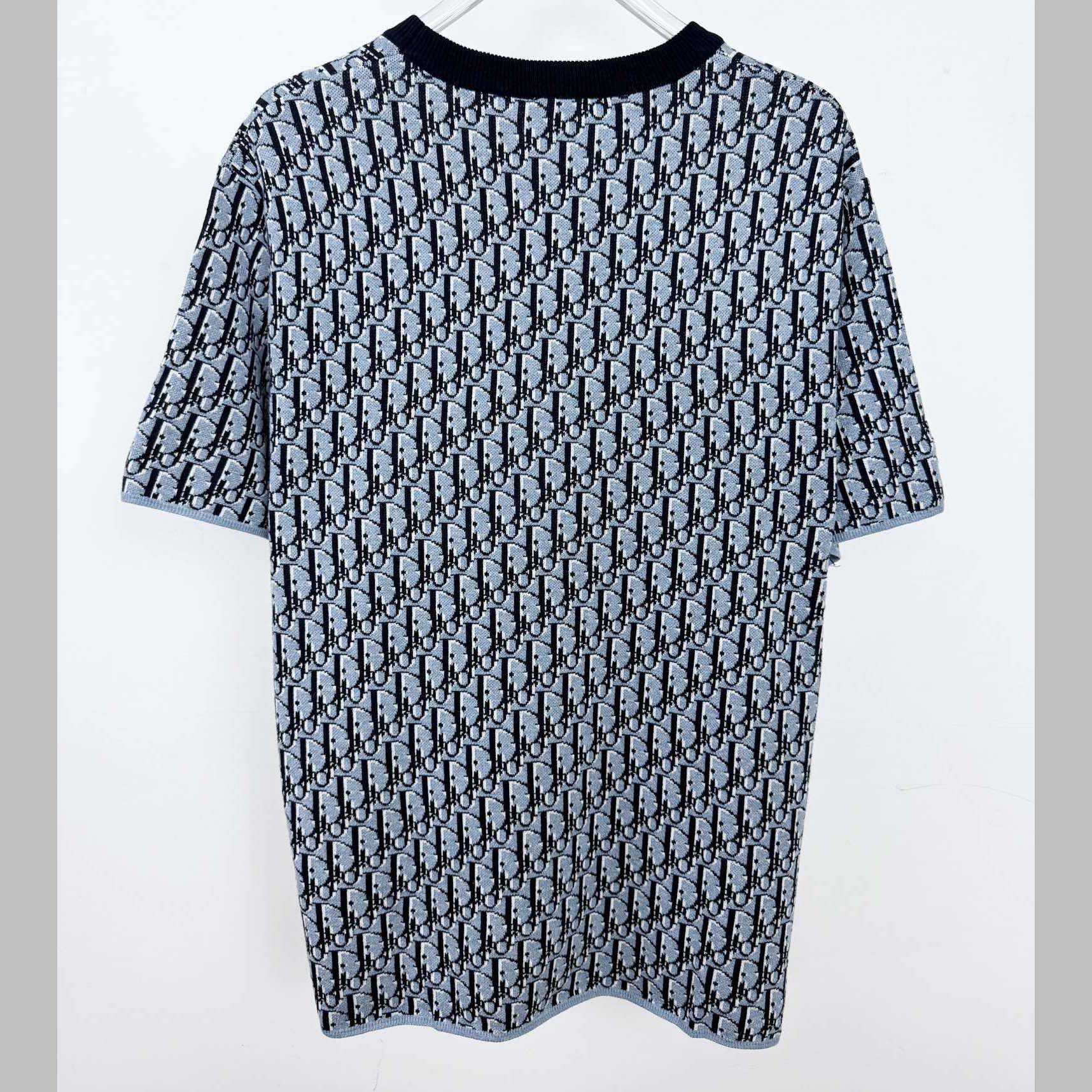 Dior Oblique T-Shirt, Relaxed Fit   - DesignerGu