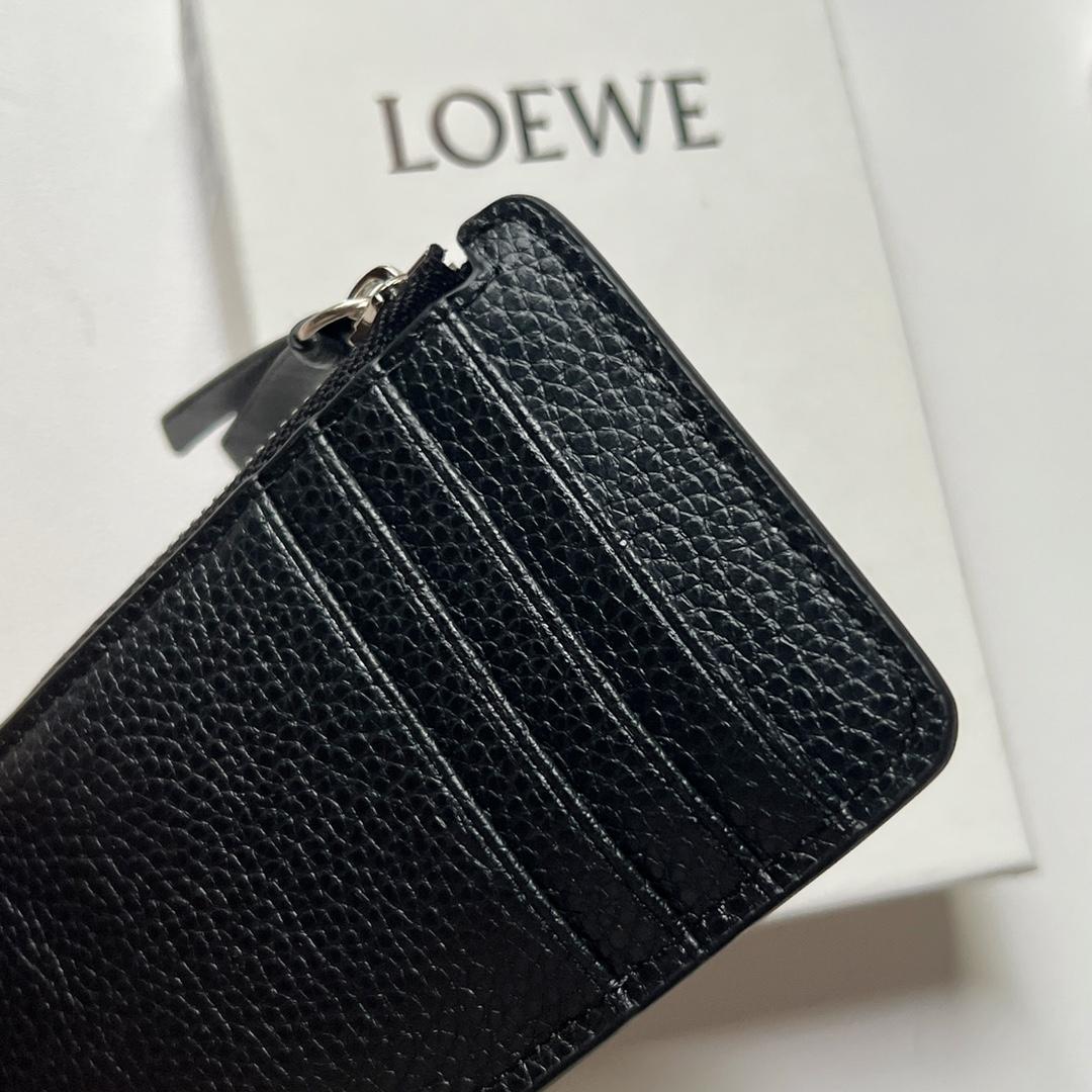 Loewe Coin Cardholder In Soft Grained Calfskin  PB2000   (50% Off Sale) - DesignerGu